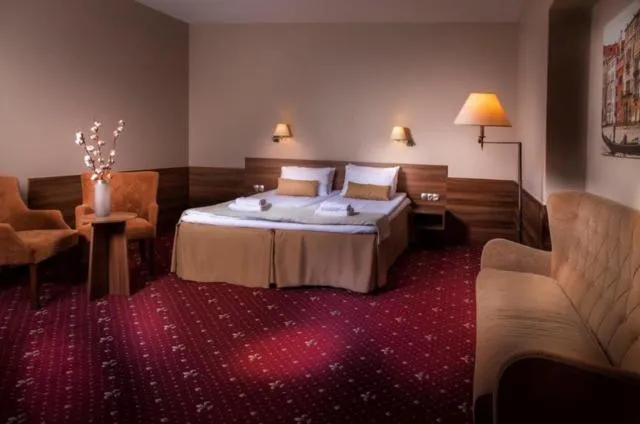 Bed in Hotel Cristal Park