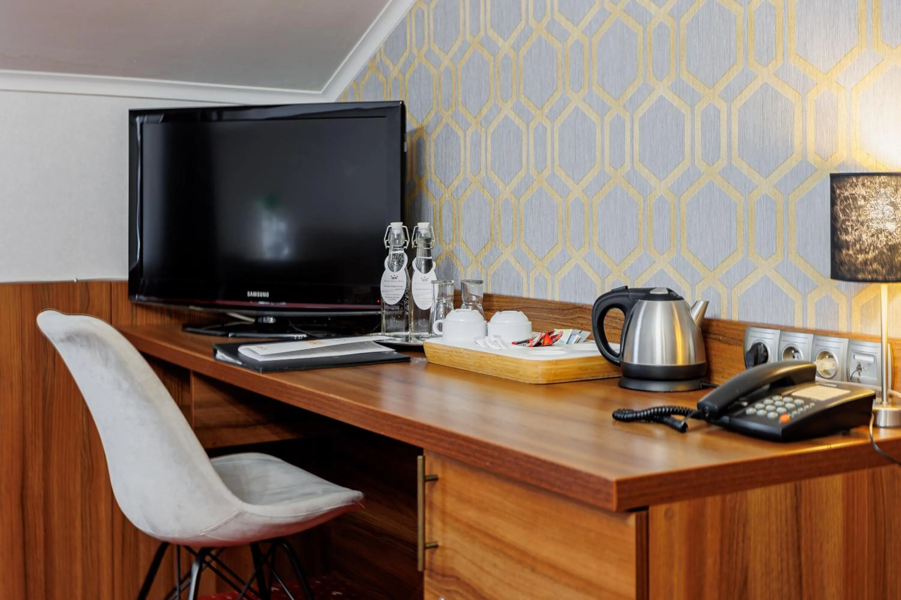 Seating area in Hotel Cristal Park