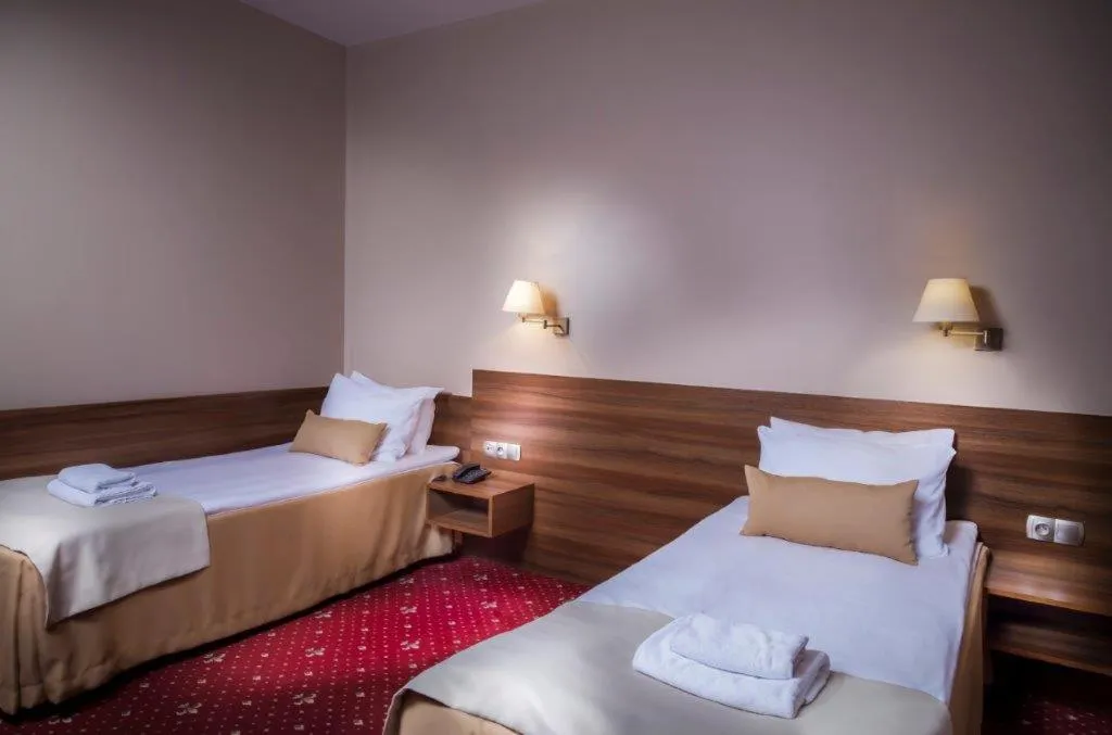 Bed in Hotel Cristal Park