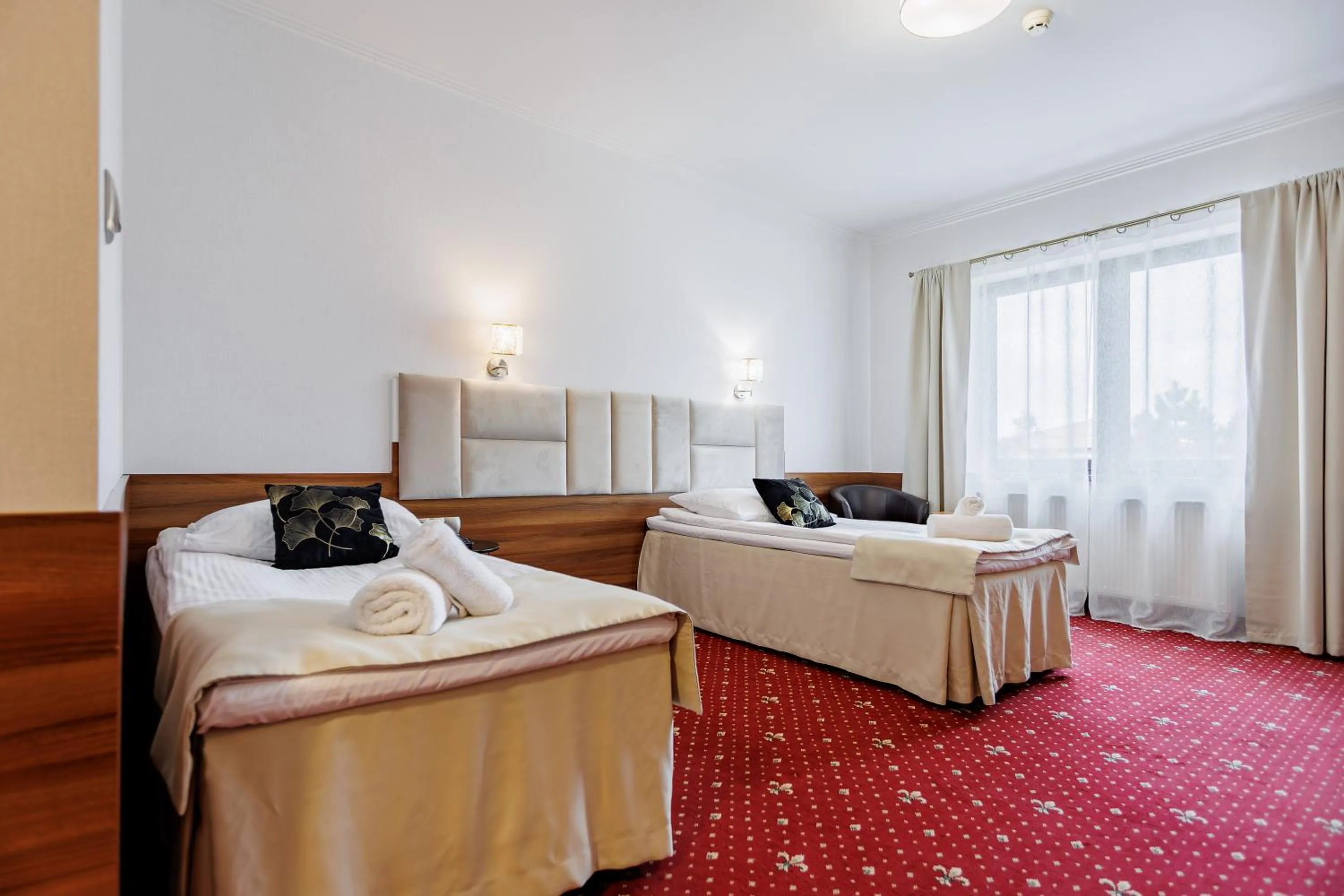 Bed in Hotel Cristal Park