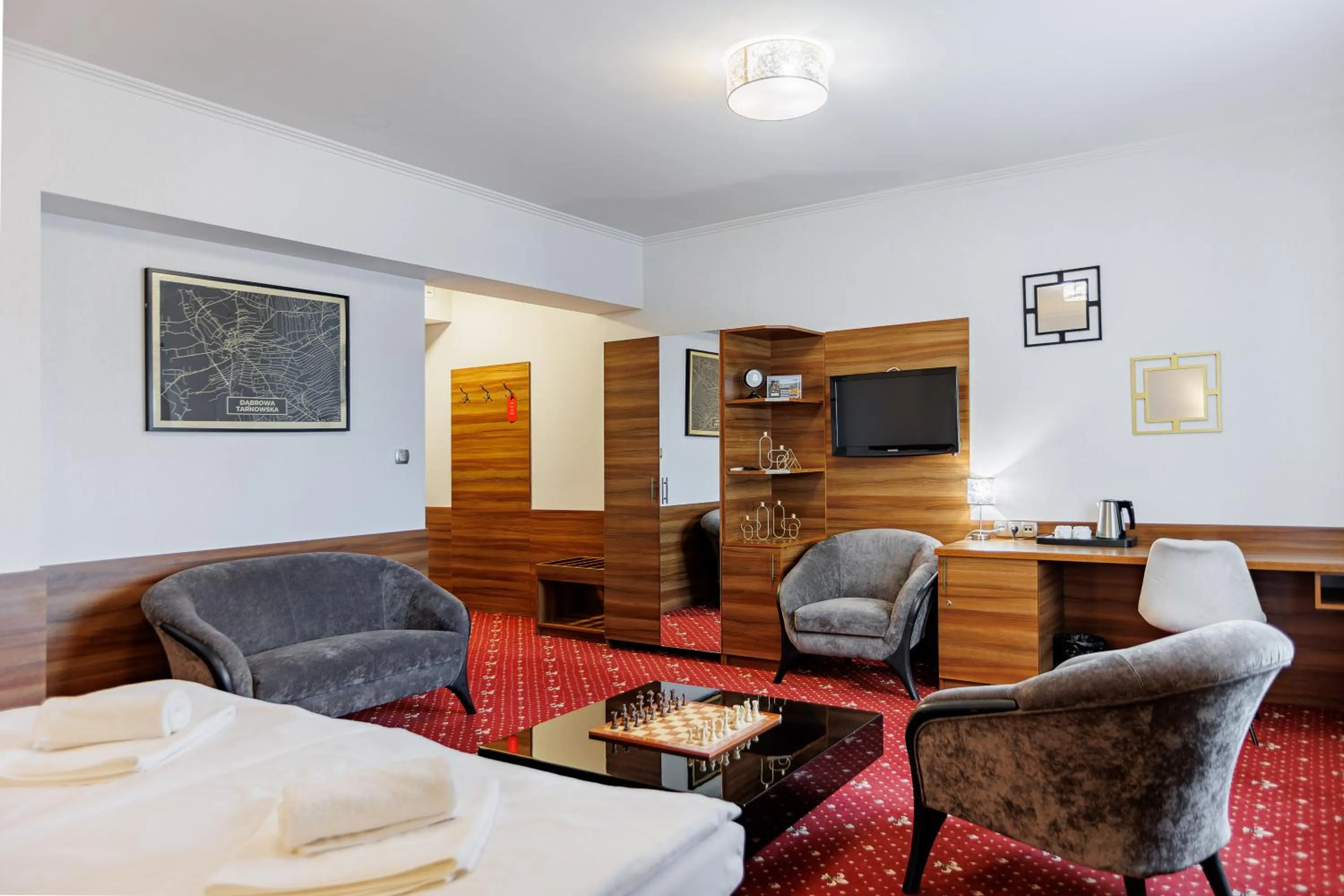 Bed in Hotel Cristal Park