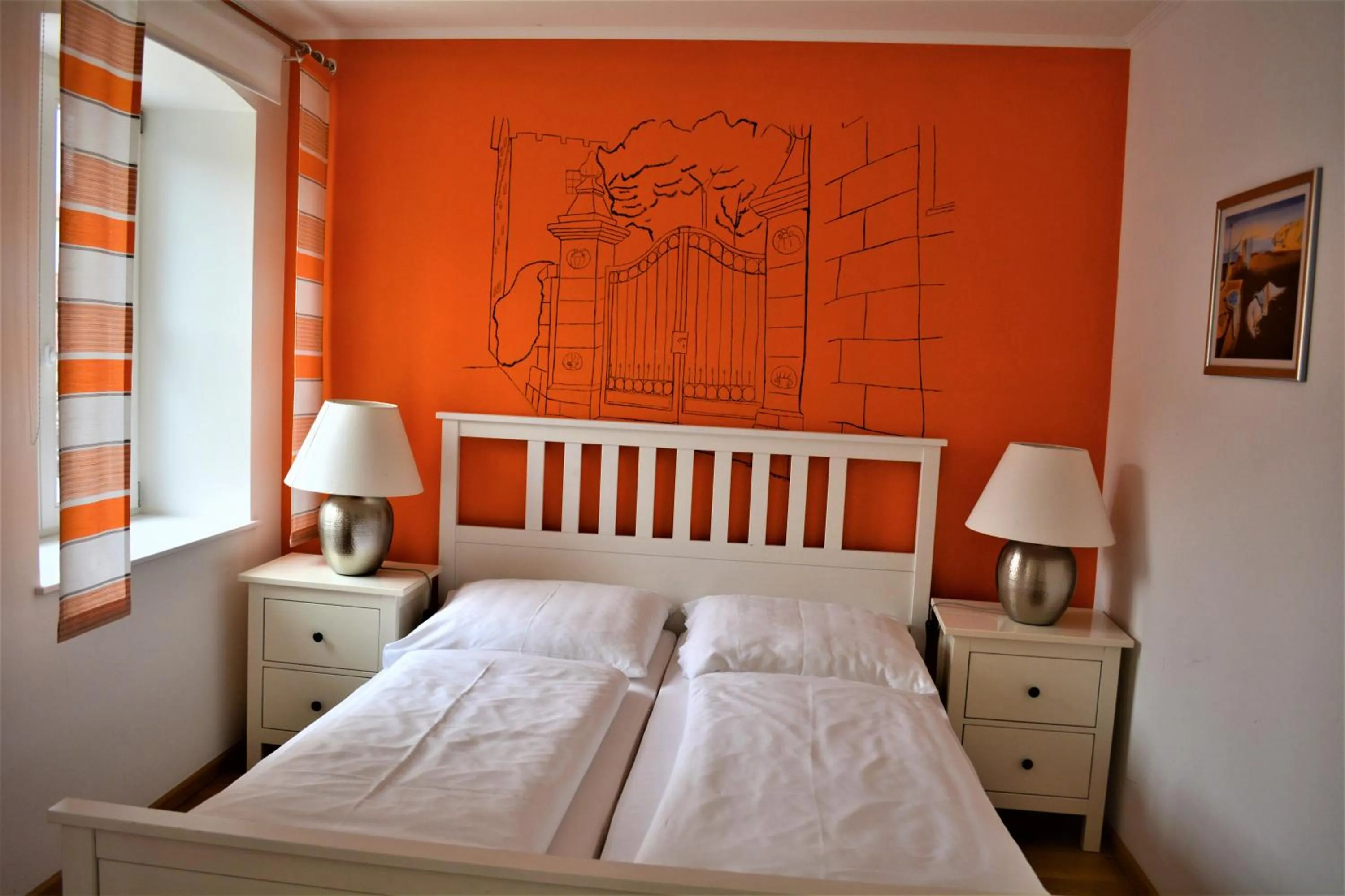 Bed in Economy Hotel Kronach