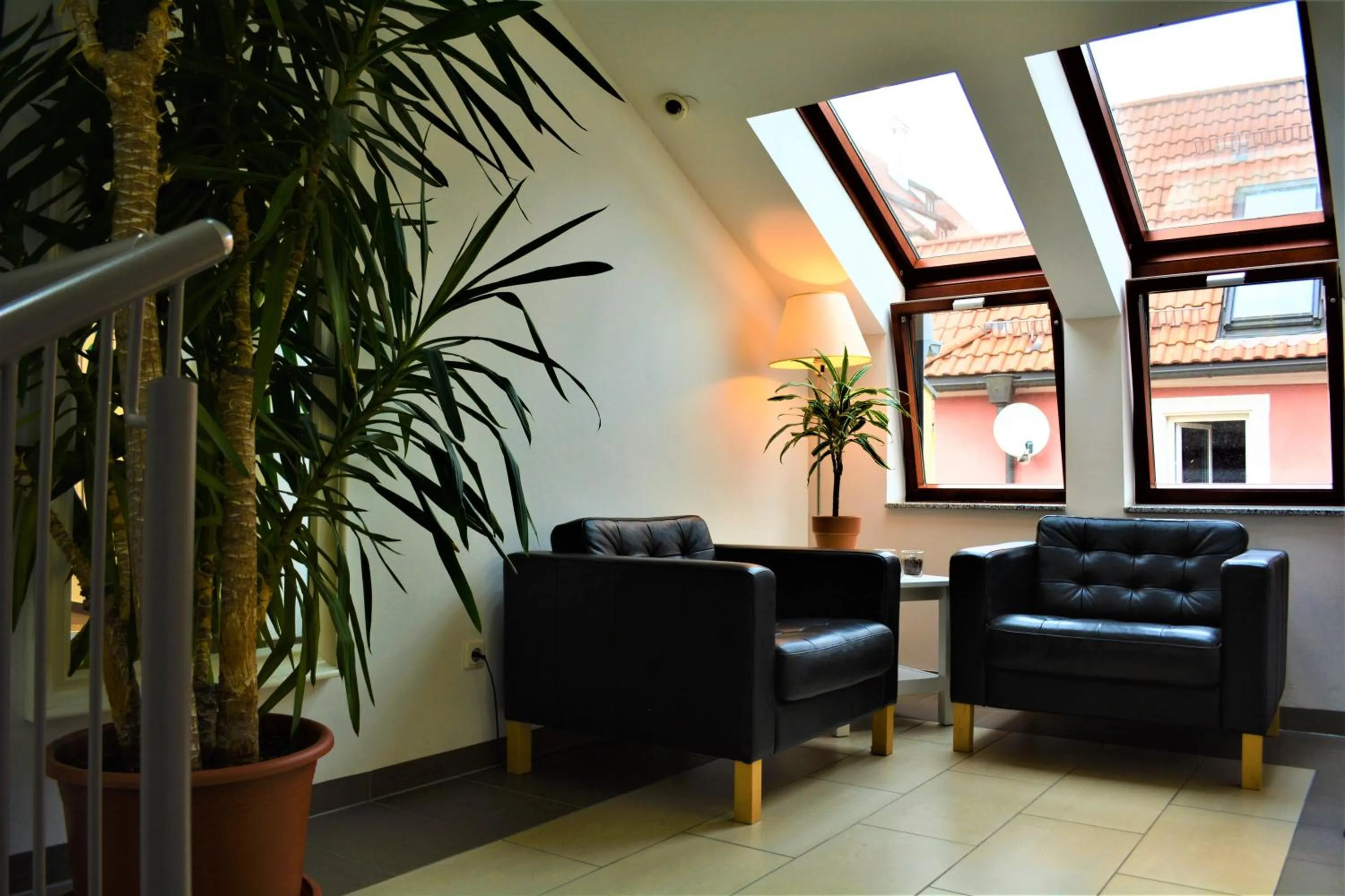 Lobby or reception in Economy Hotel Kronach