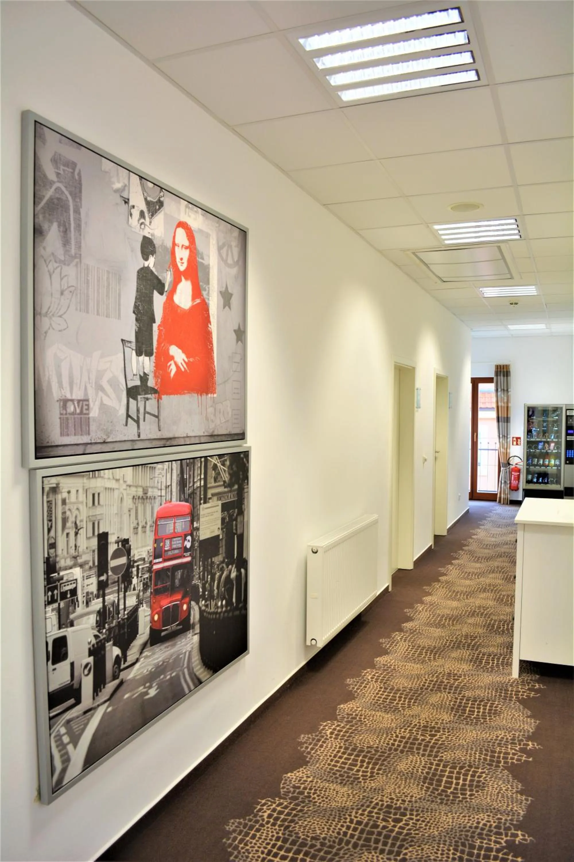 Lobby or reception in Economy Hotel Kronach