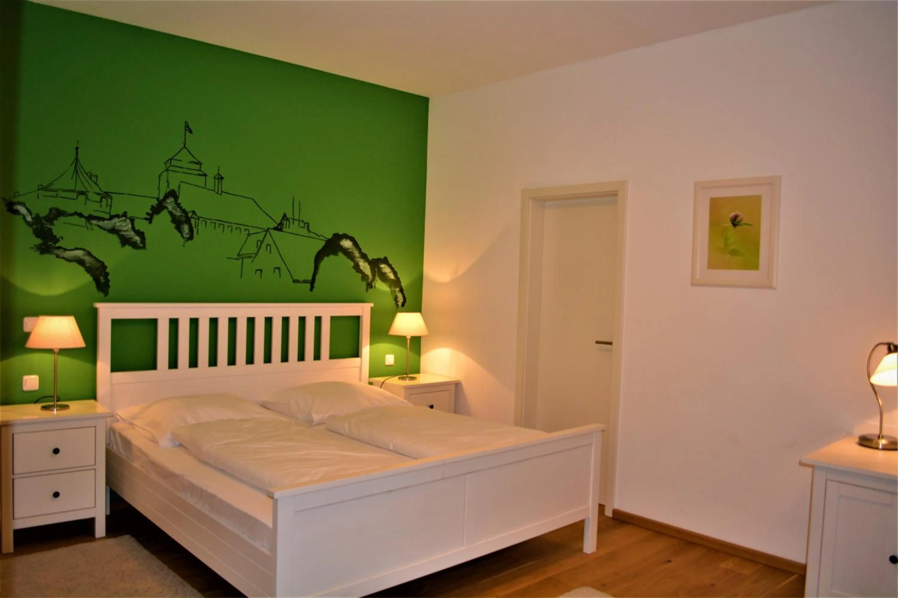 Bed in Economy Hotel Kronach