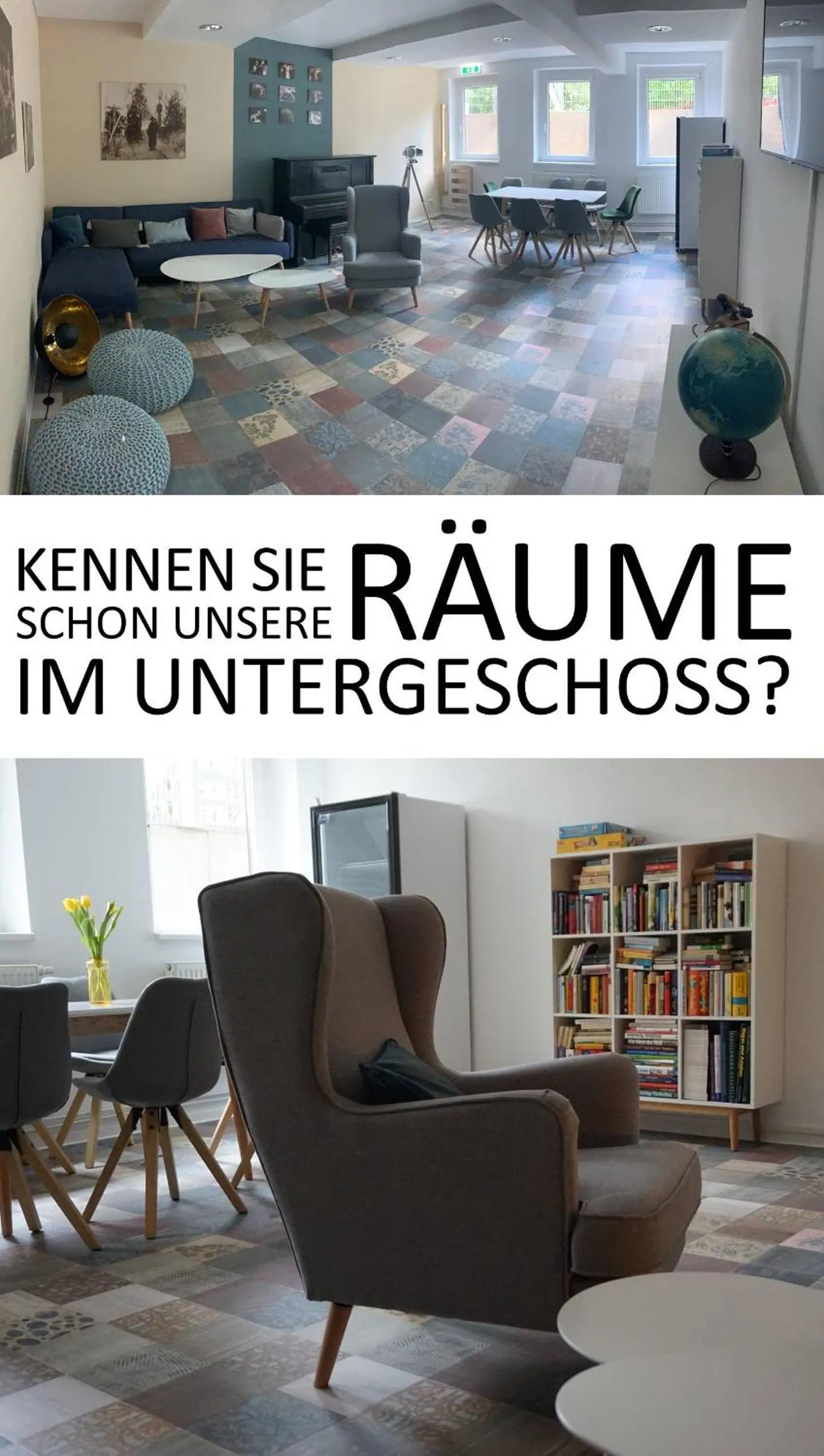 Communal lounge/ TV room in Jugendherberge Potsdam