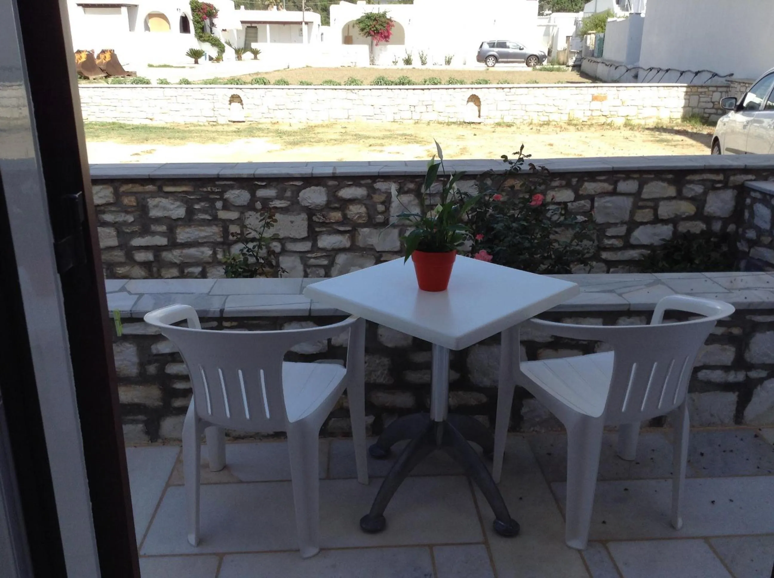 Balcony/Terrace in Irene Hotel - Beachfront
