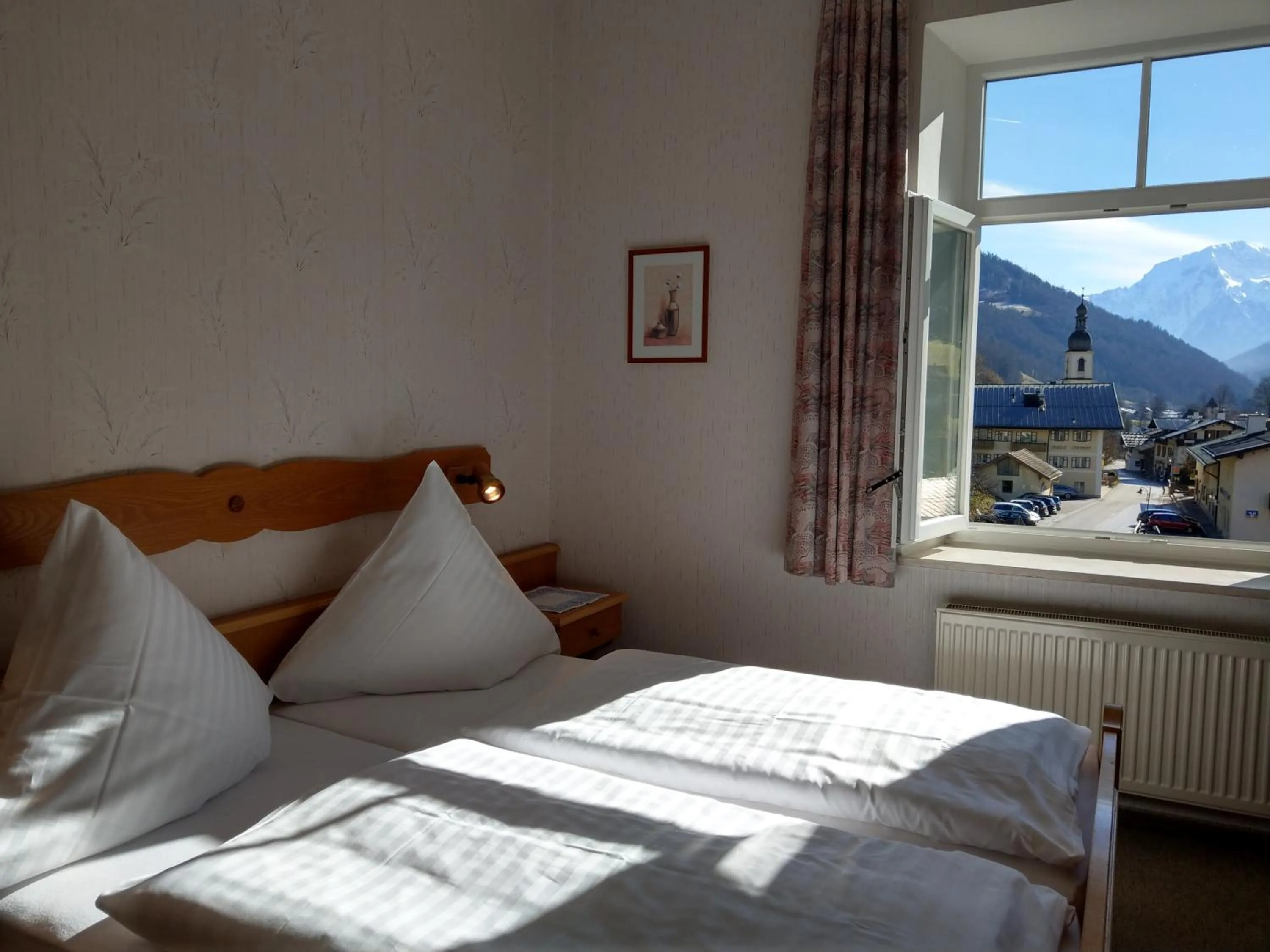 Natural landscape, Bed in Gasthof Oberwirt