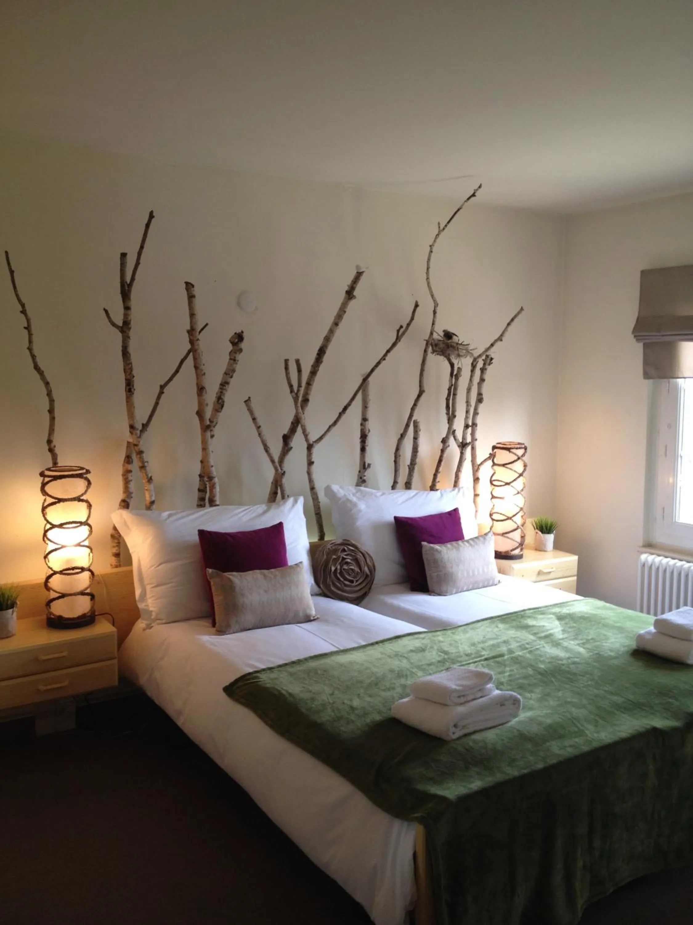 Bed in Auberge de Duillier