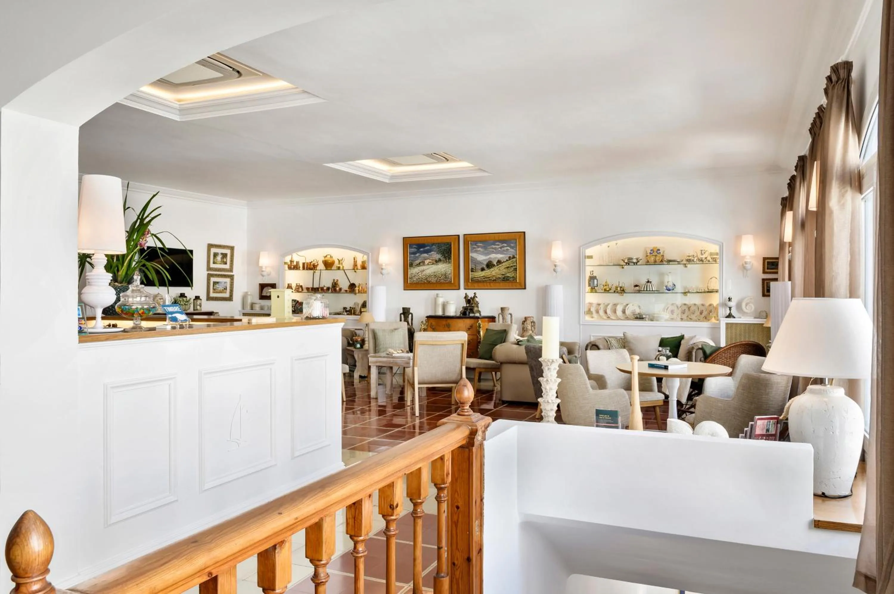 Lobby or reception in La Goleta