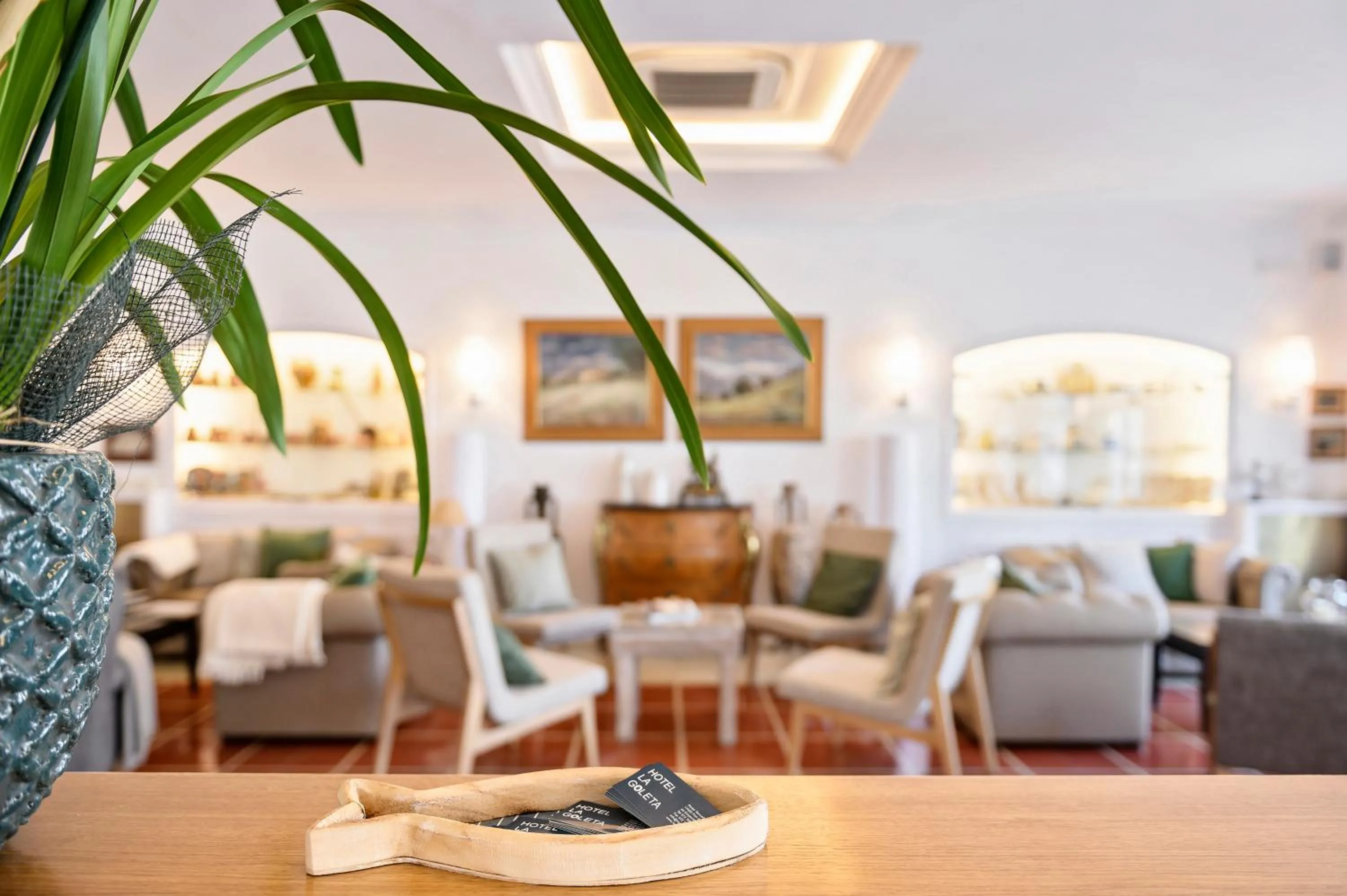 Lobby or reception in La Goleta