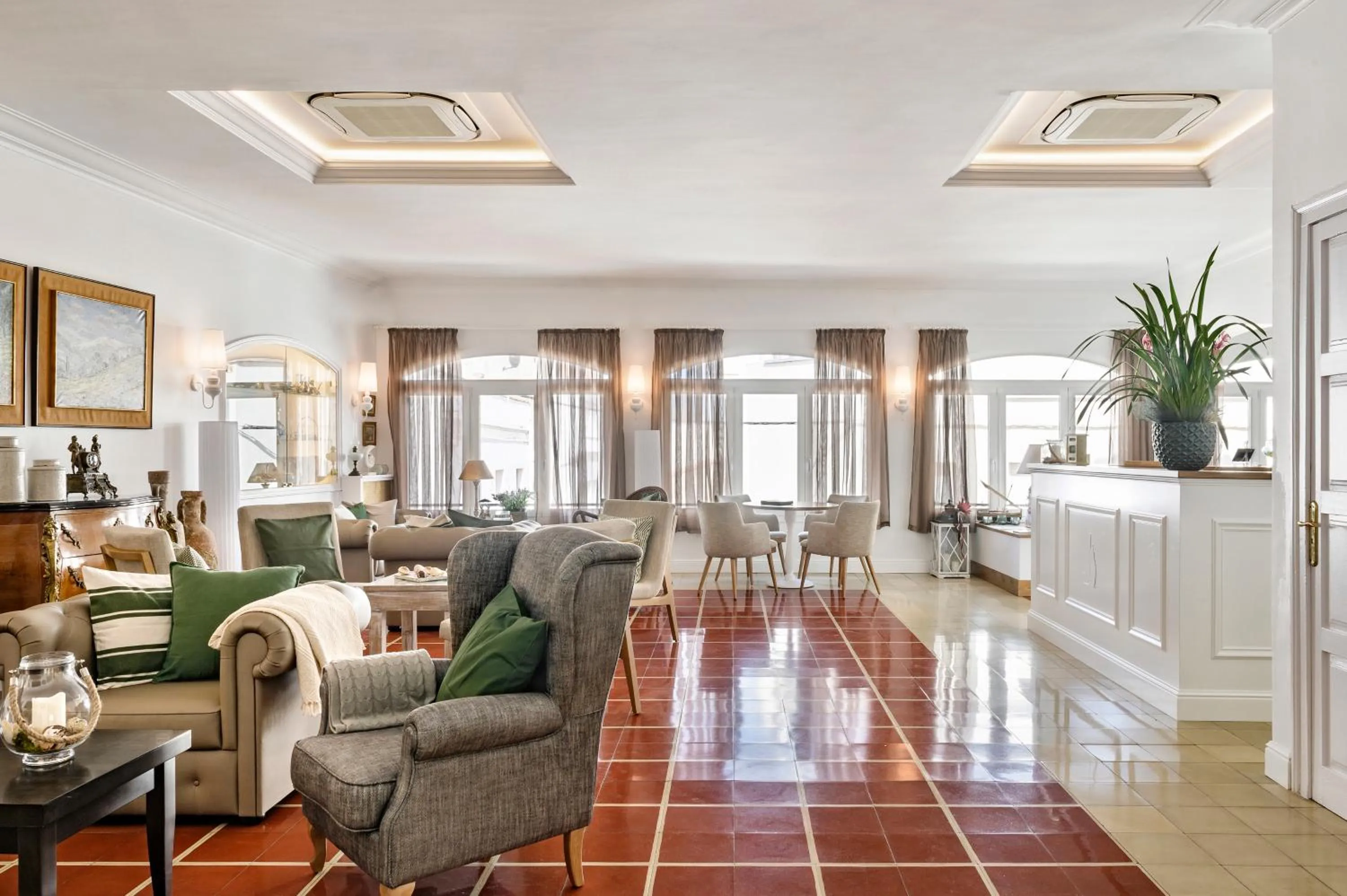 Lobby or reception in La Goleta