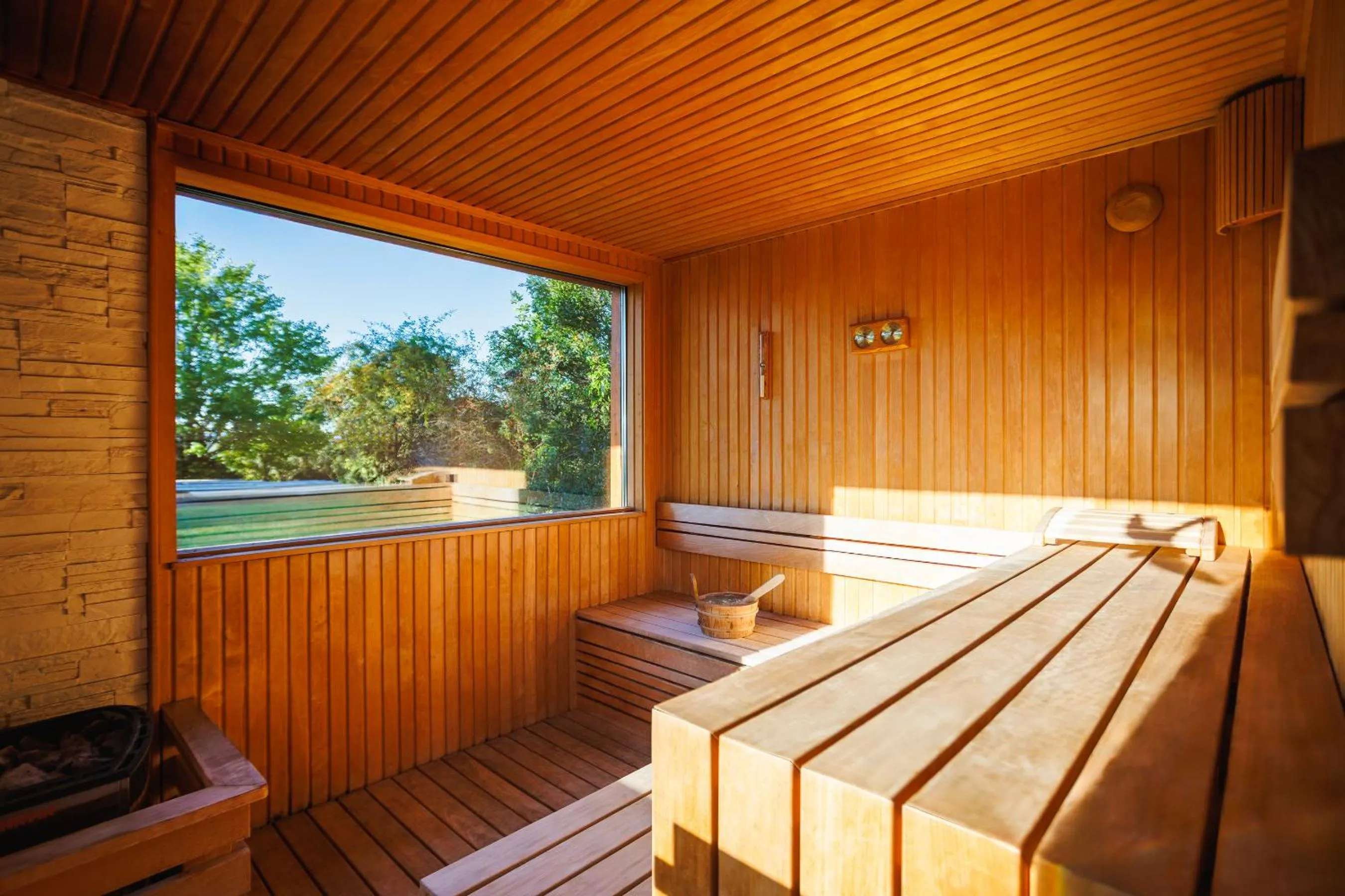 Sauna in Partvilla Balatonboglar