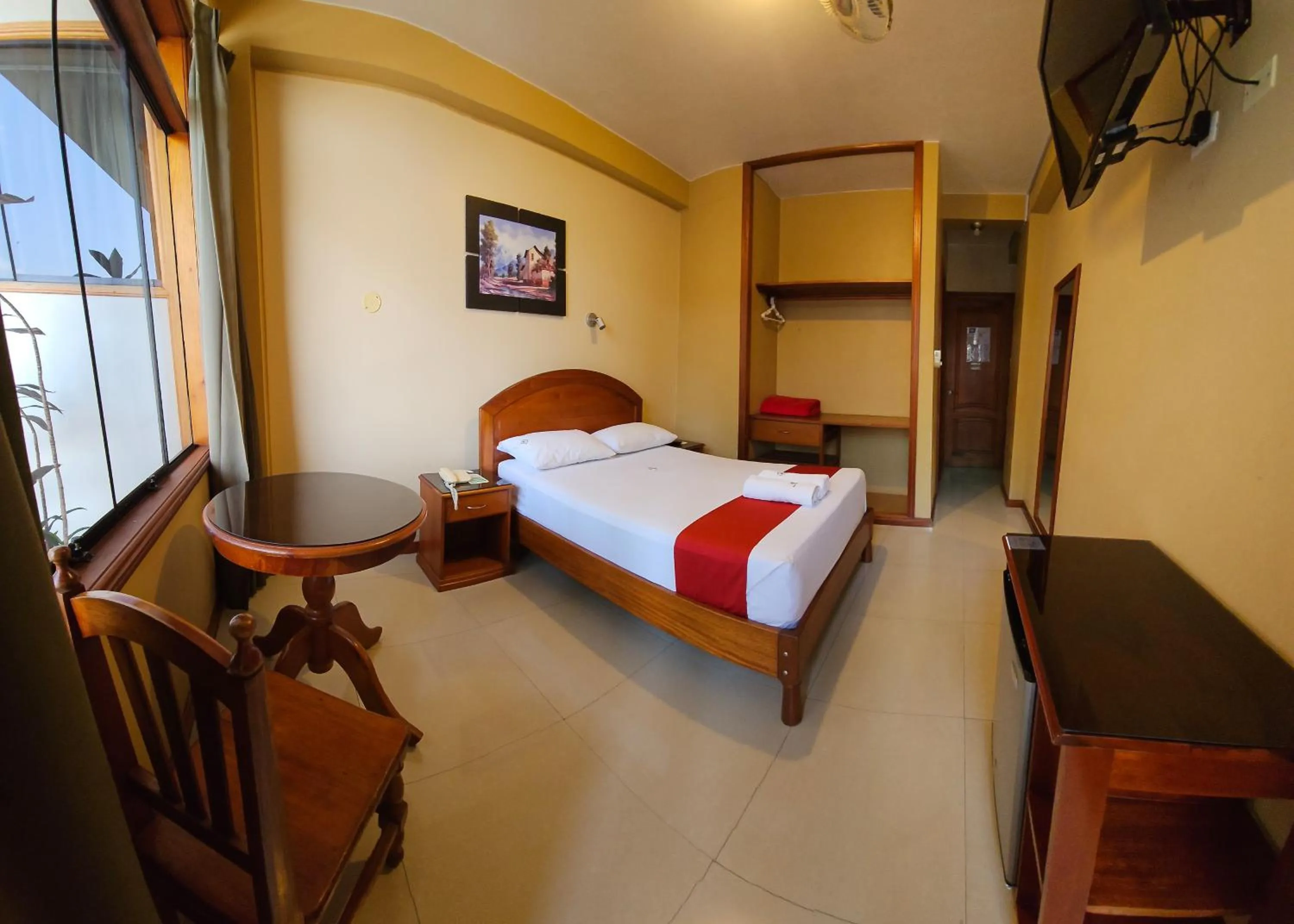 Bed in Hotel Centenario