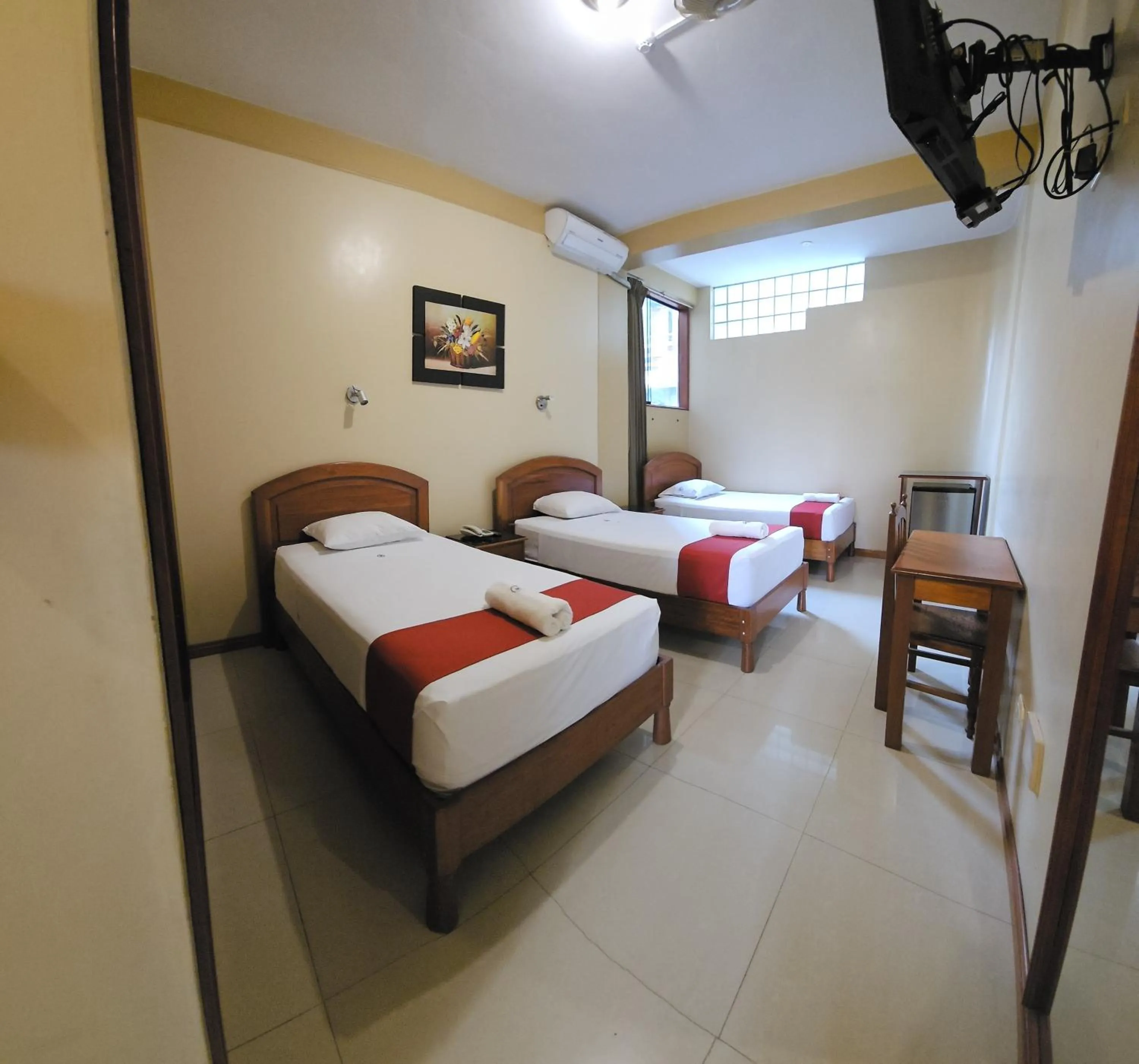 Bed in Hotel Centenario