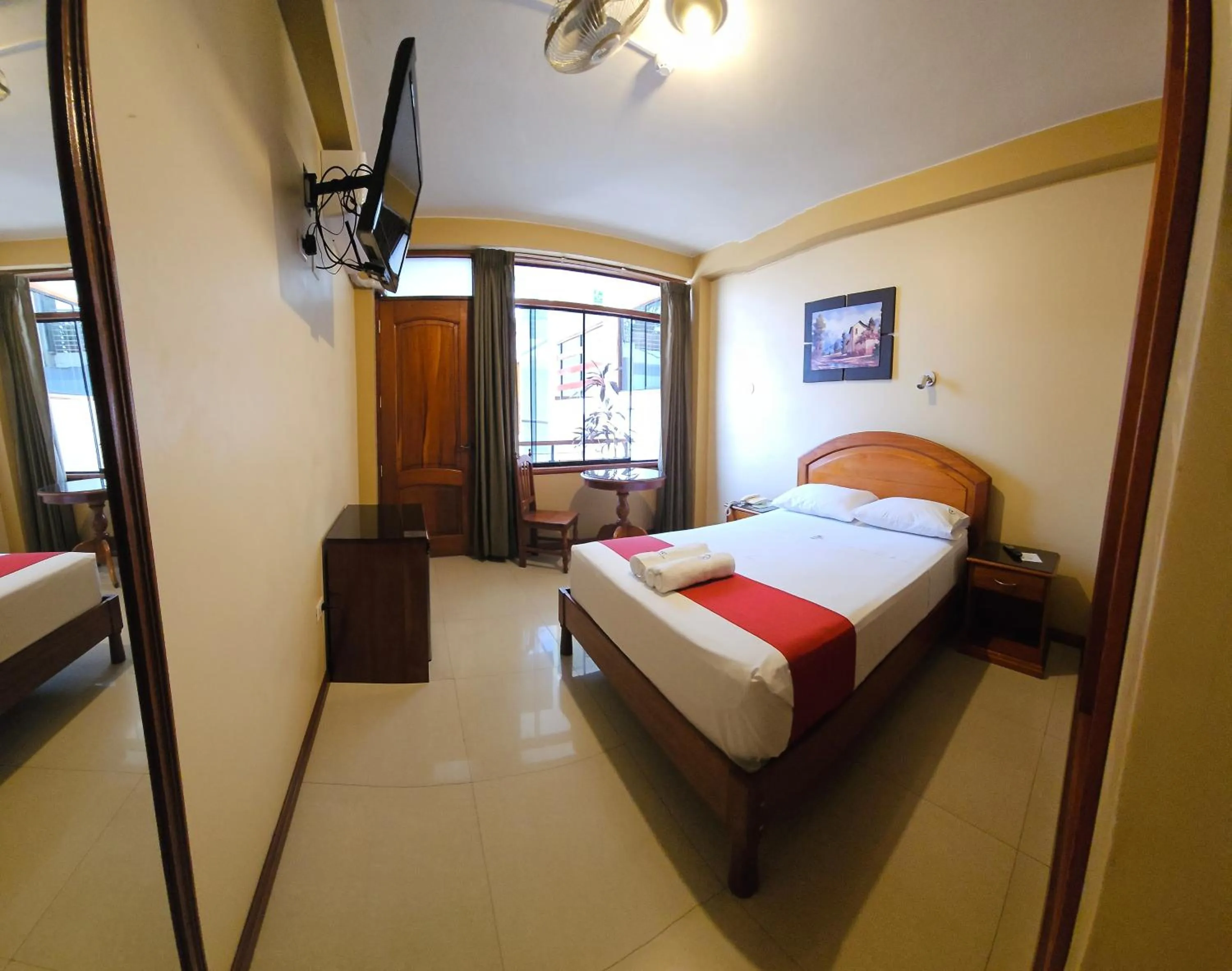 Bed in Hotel Centenario