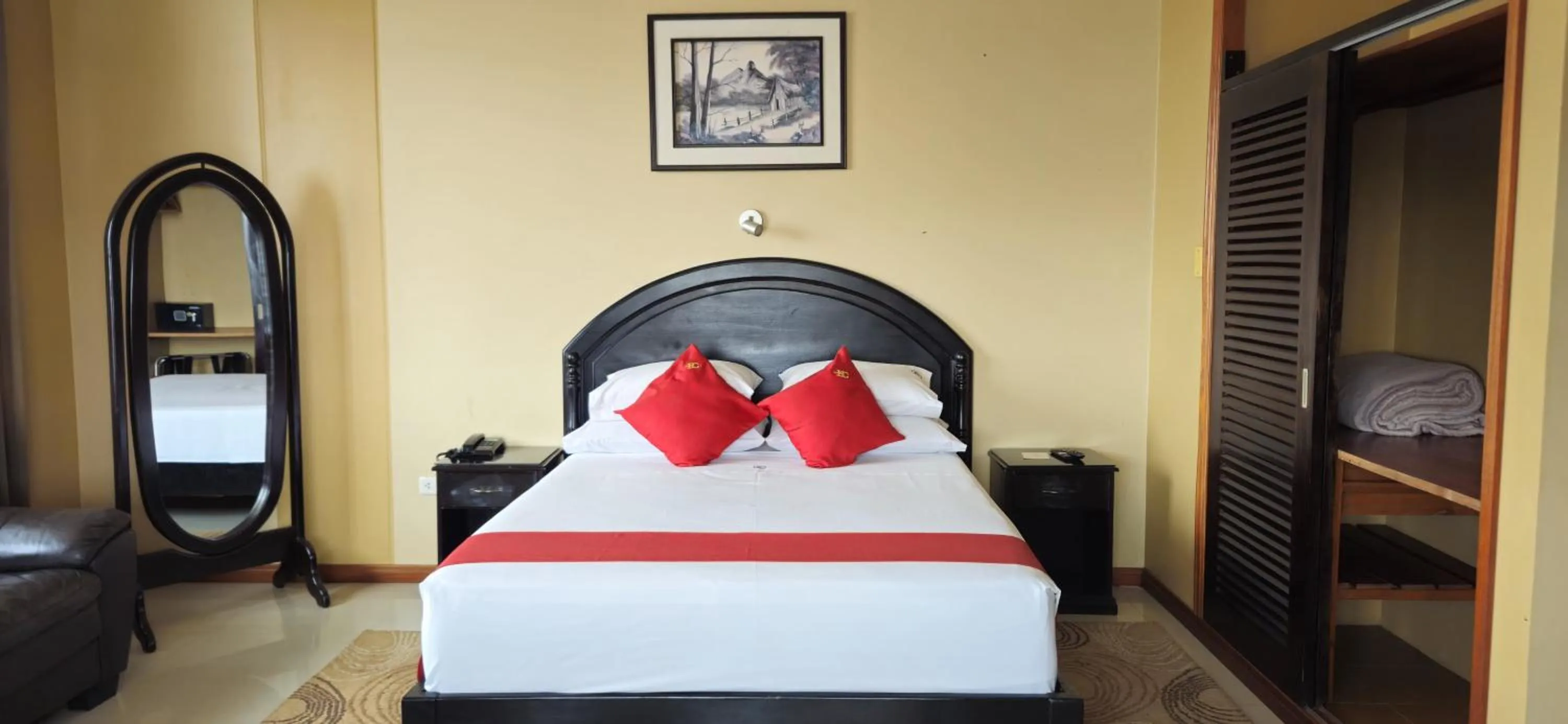 Bed in Hotel Centenario