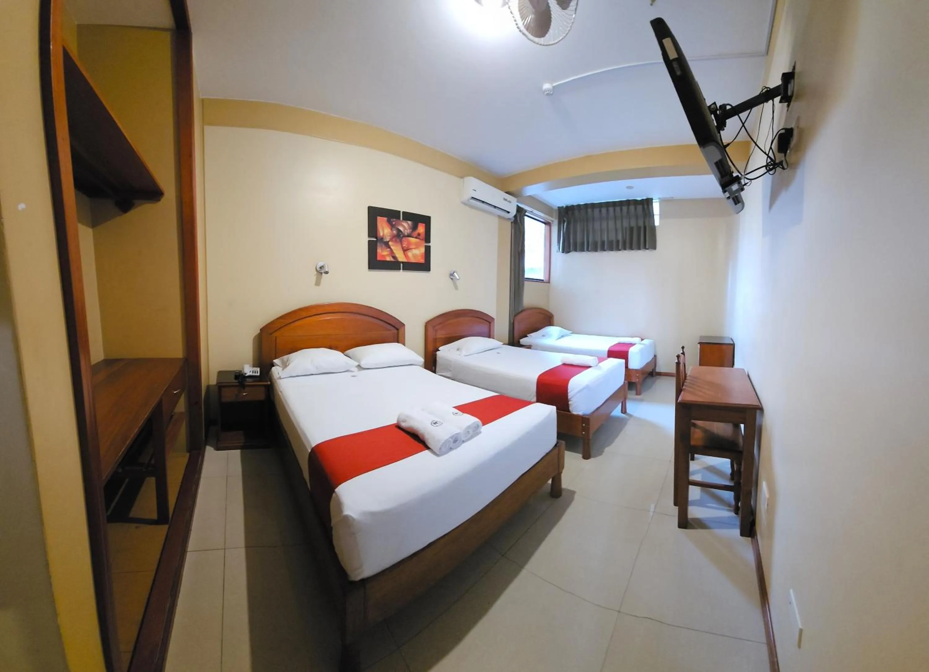 Bed in Hotel Centenario