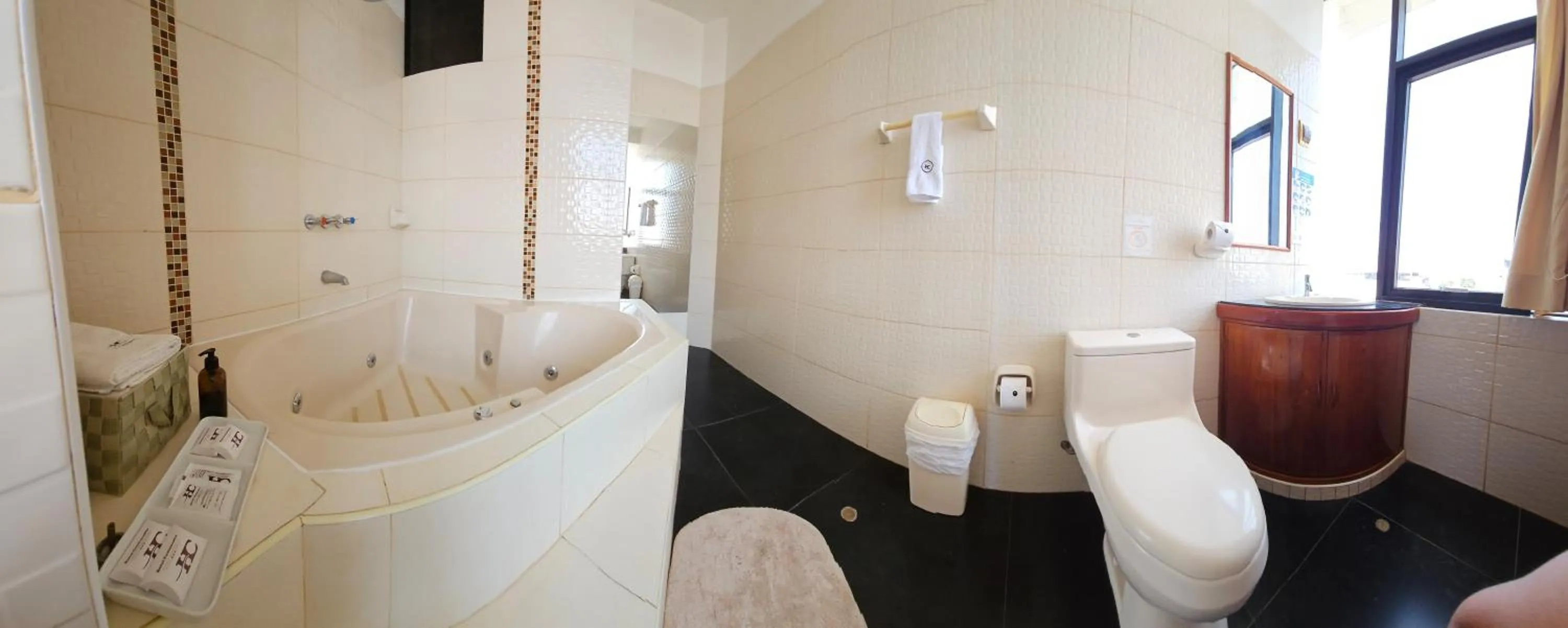 Toilet in Hotel Centenario