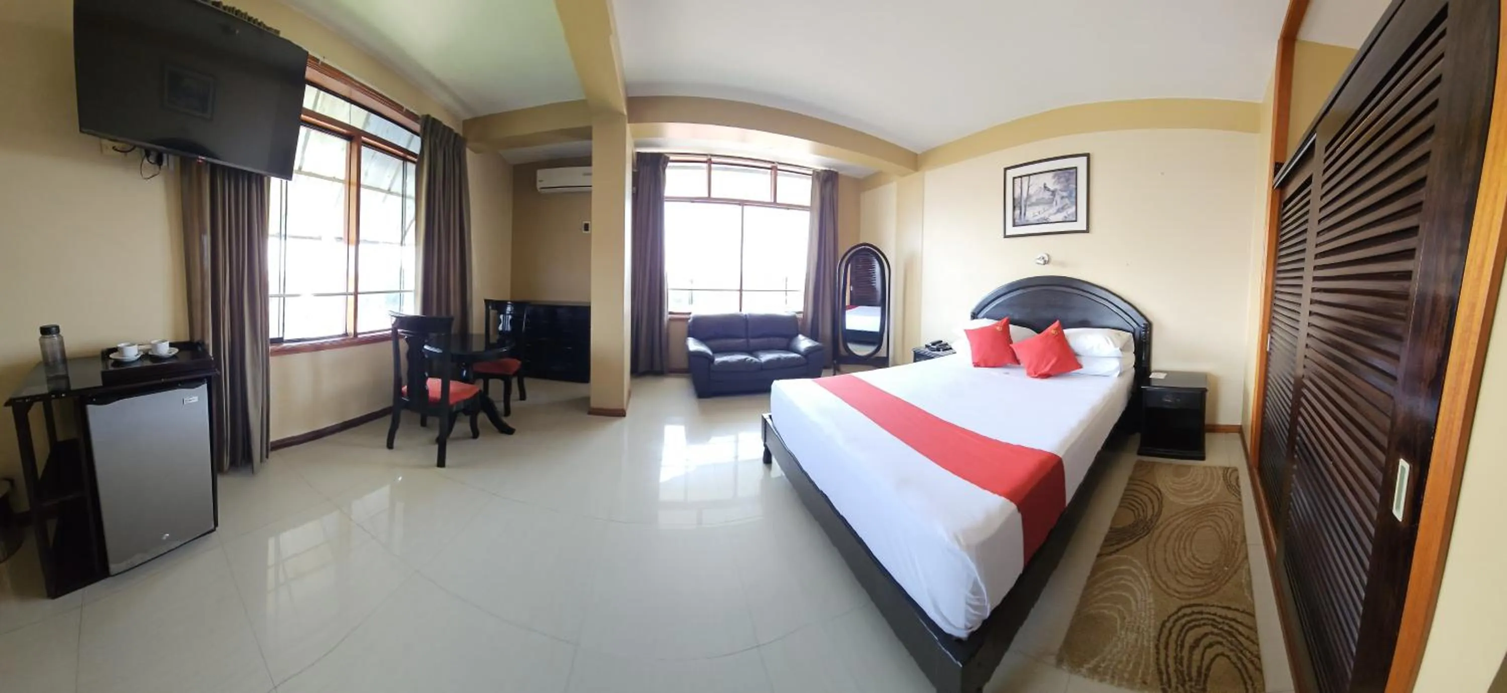 Bed in Hotel Centenario