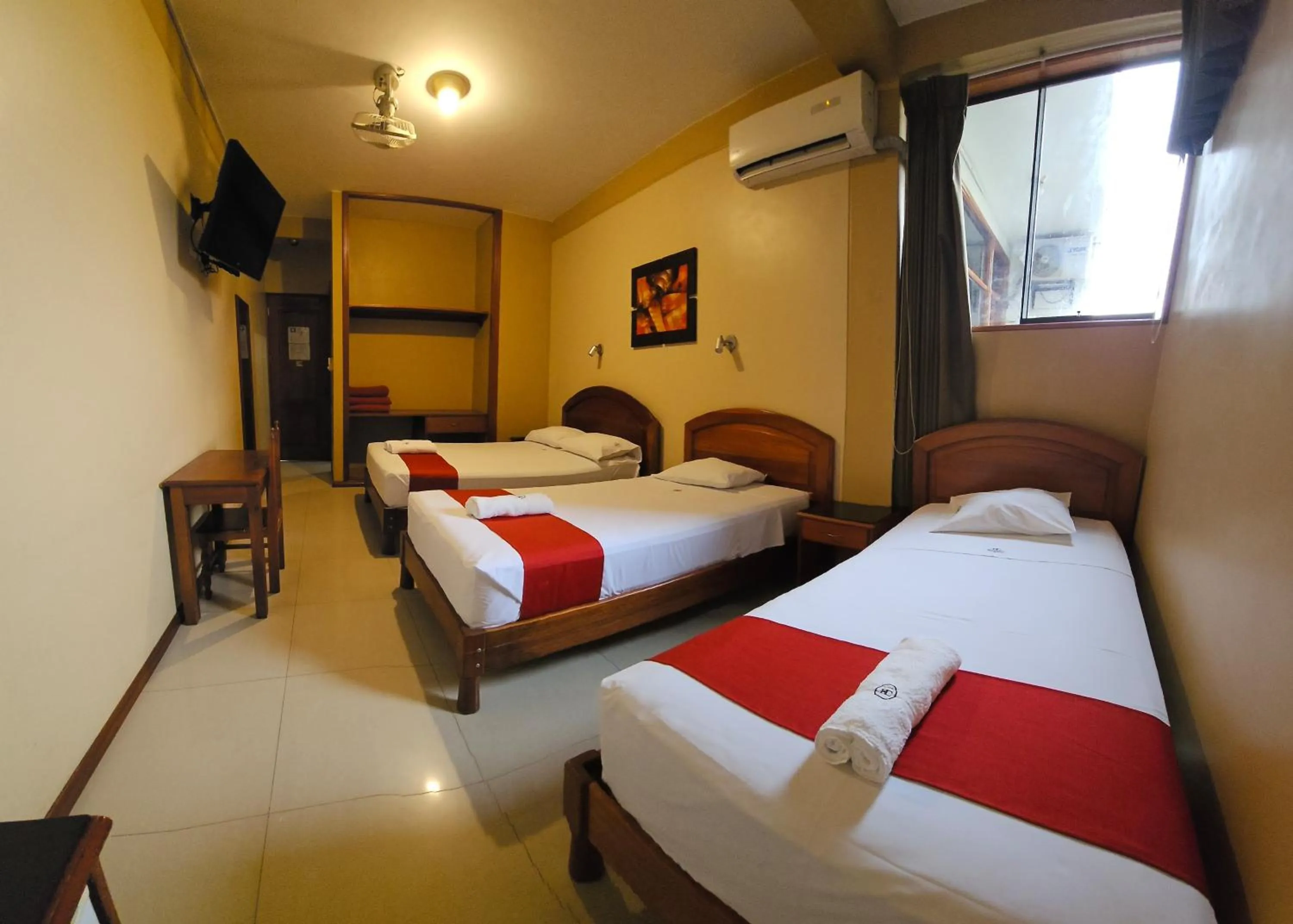 Bed in Hotel Centenario