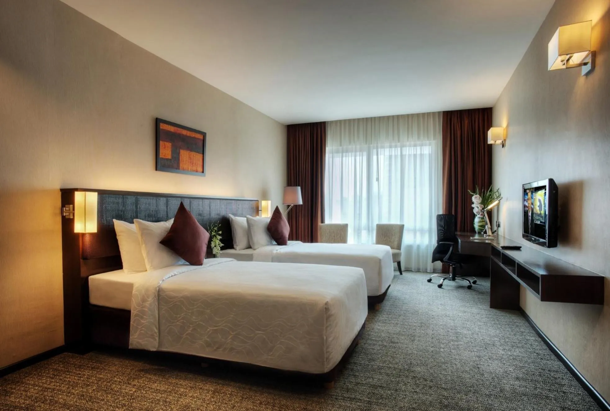 Photo of the whole room, Bed in Furama Bukit Bintang, Kuala Lumpur