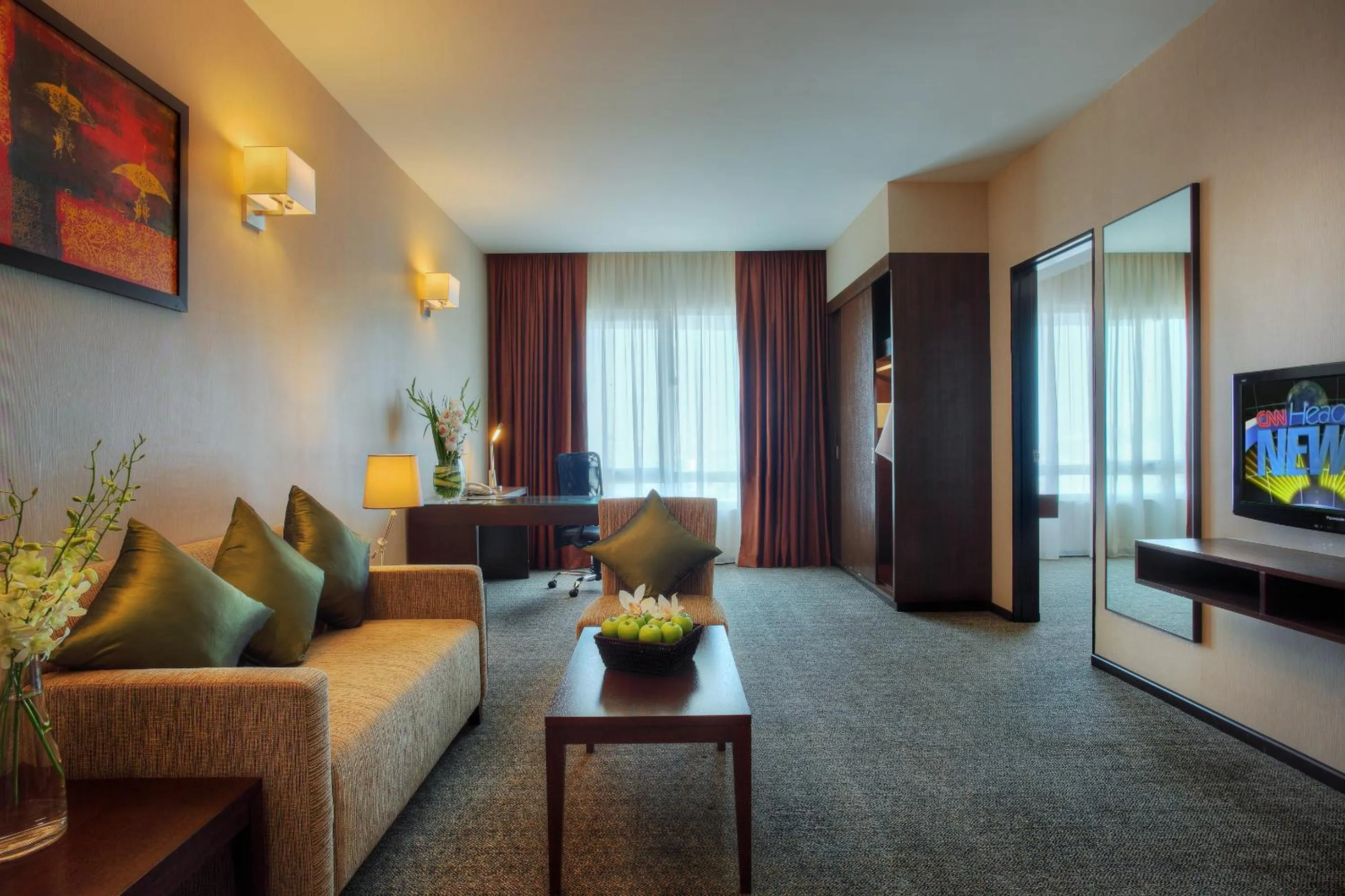 Living room in Furama Bukit Bintang, Kuala Lumpur