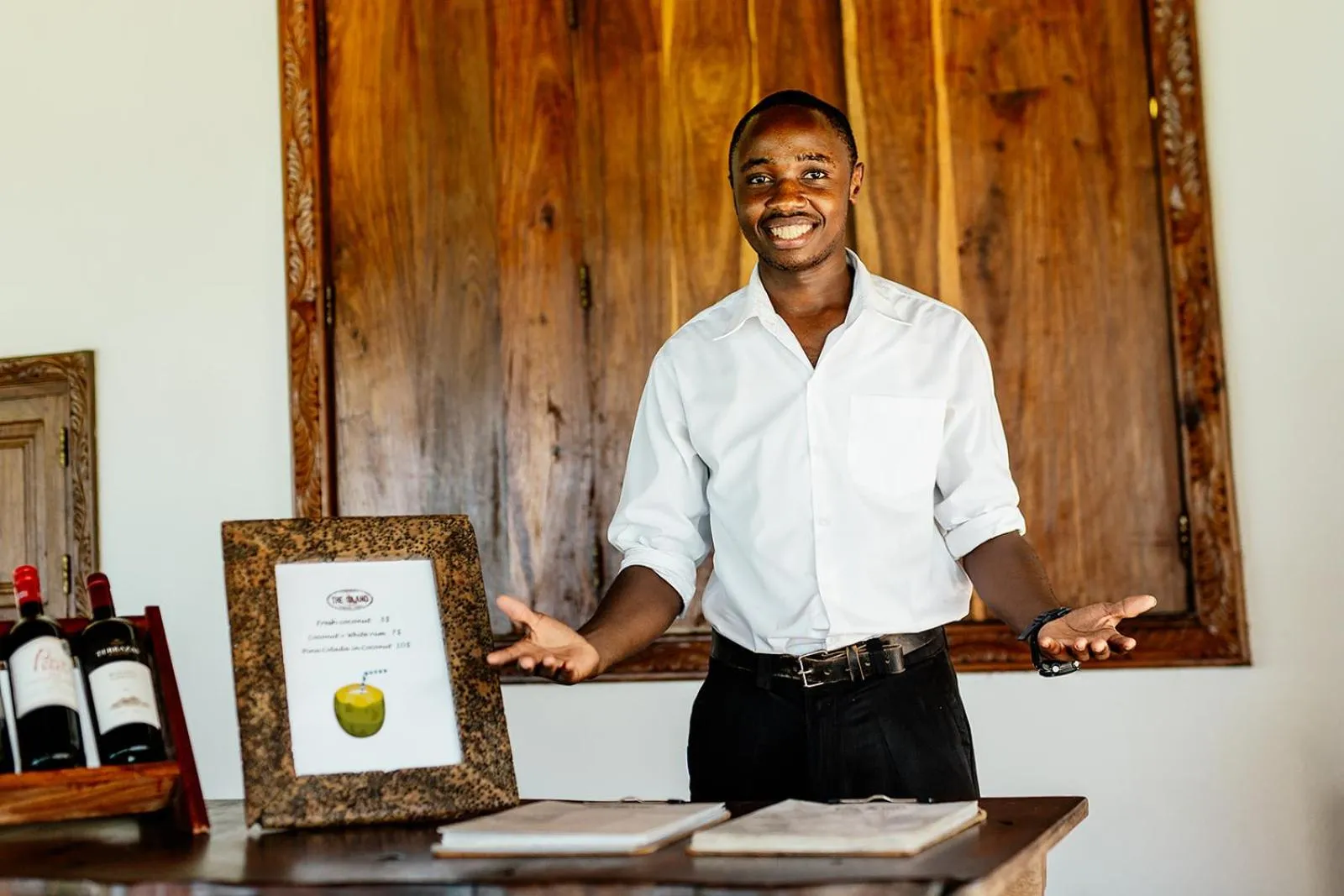 Restaurant/places to eat in The Island - Pongwe Lodge