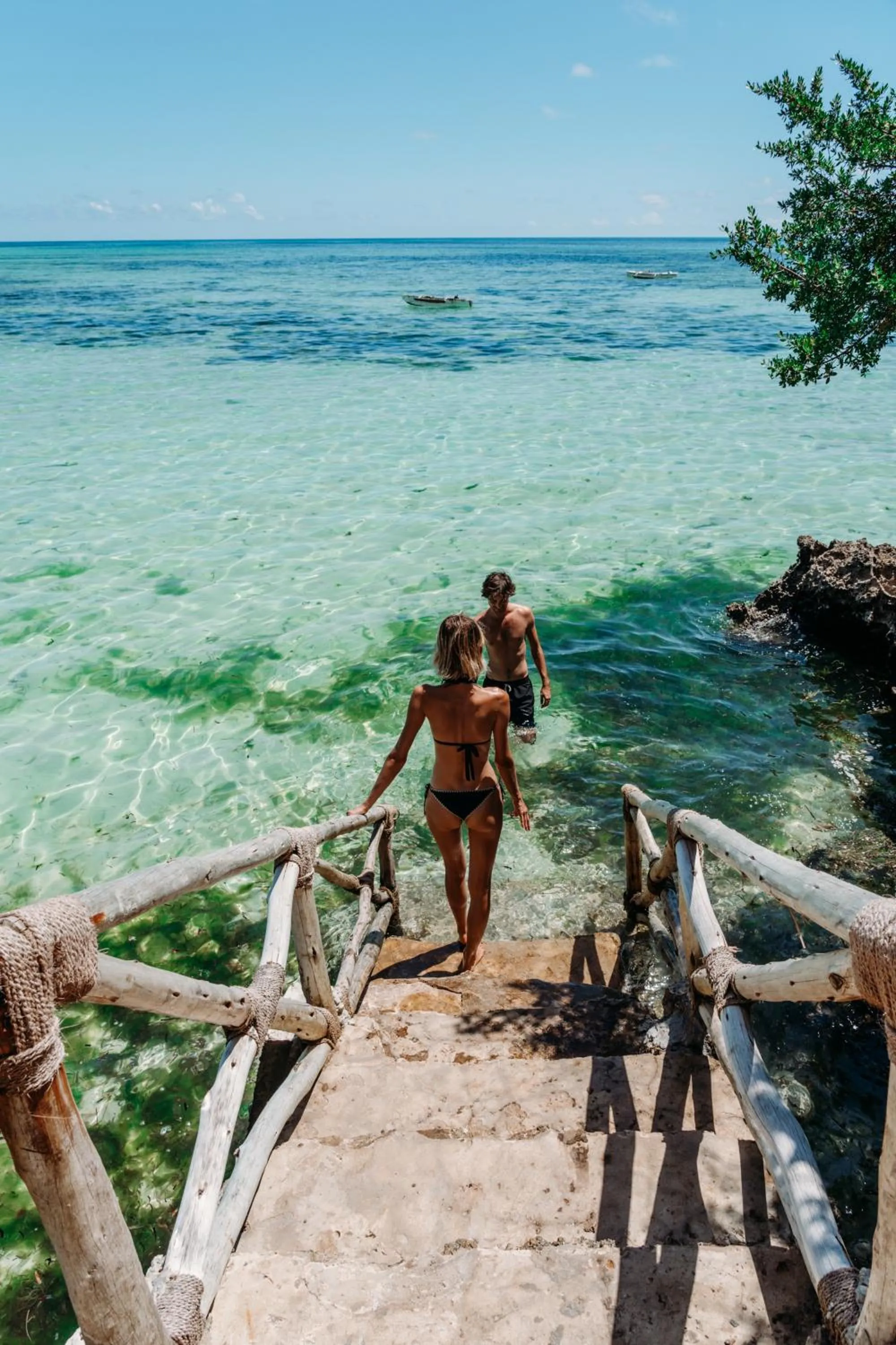 Beach in The Island - Pongwe Lodge