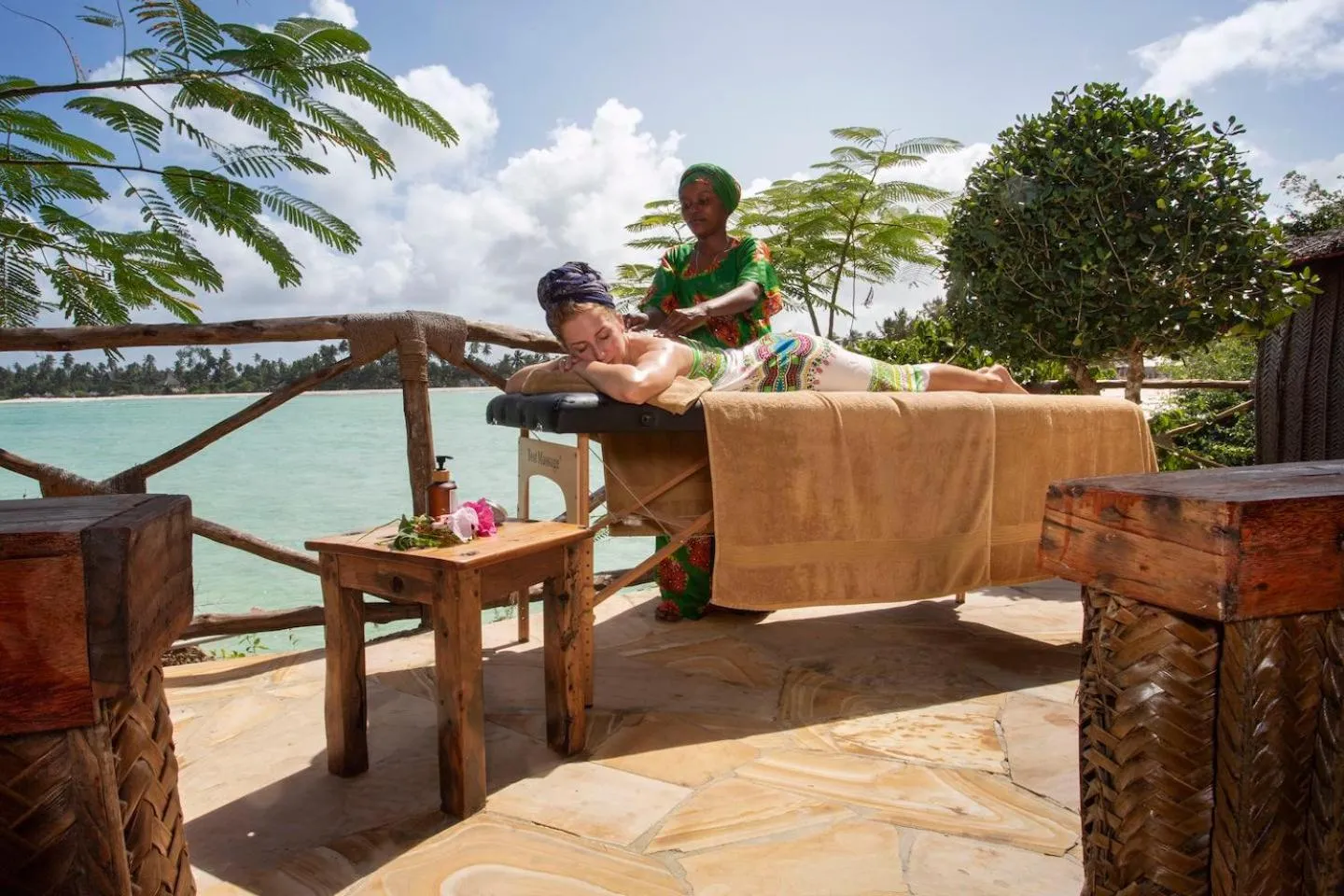 Staff in The Island - Pongwe Lodge