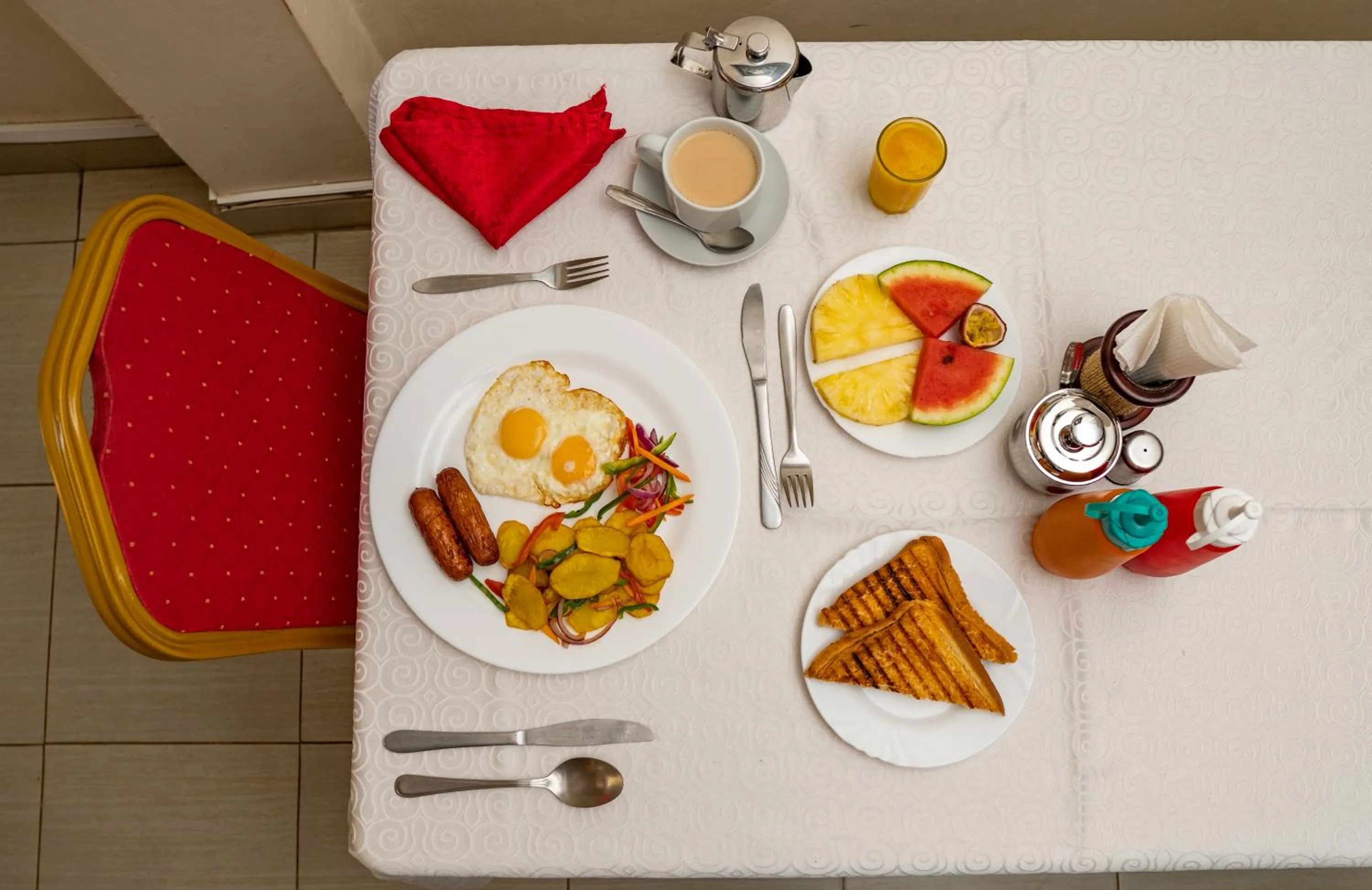 Food and drinks in Whirlspring Hotel