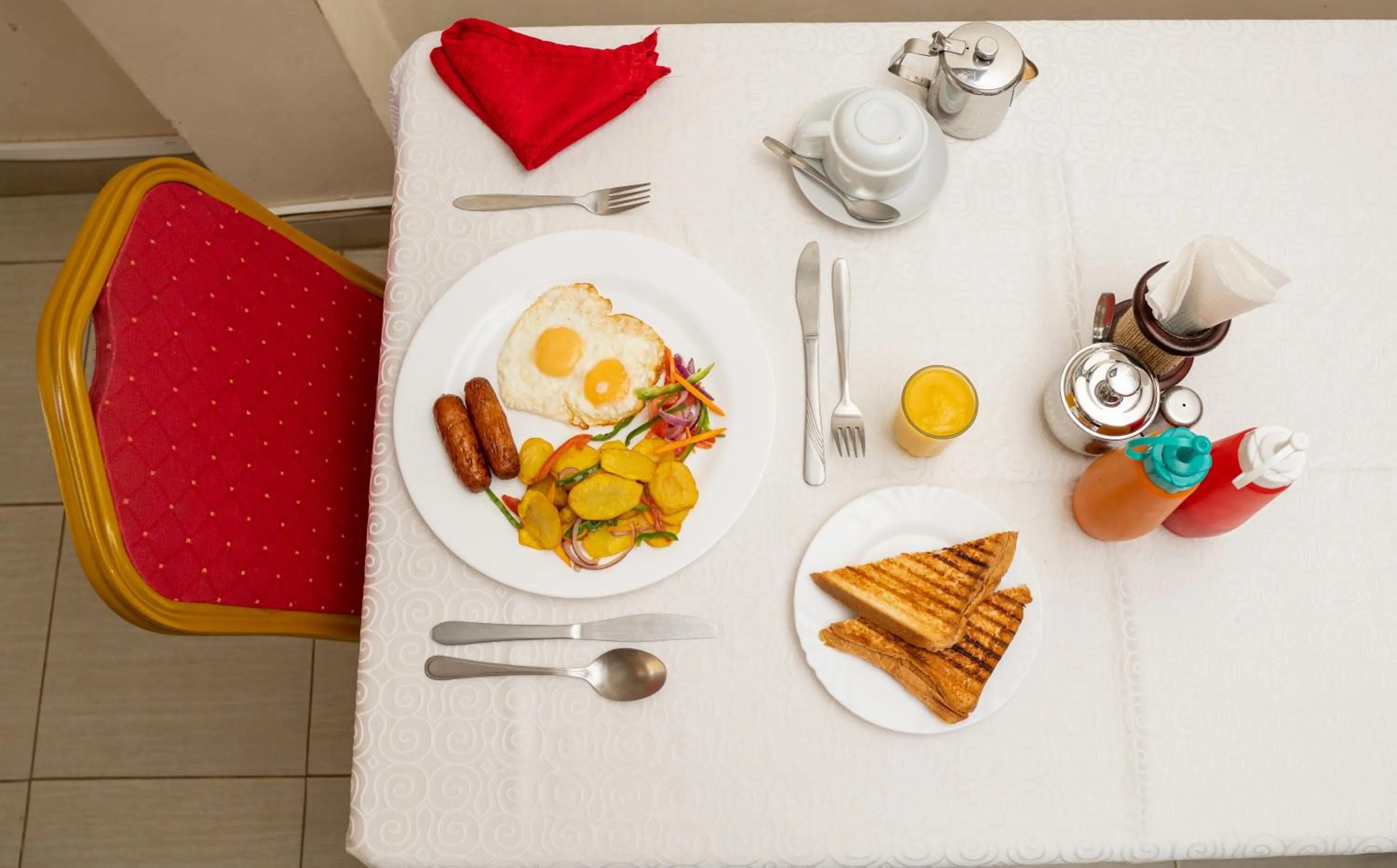 Restaurant/places to eat in Whirlspring Hotel