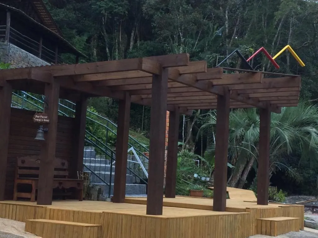 Facade/entrance in Pousada Alpenhof