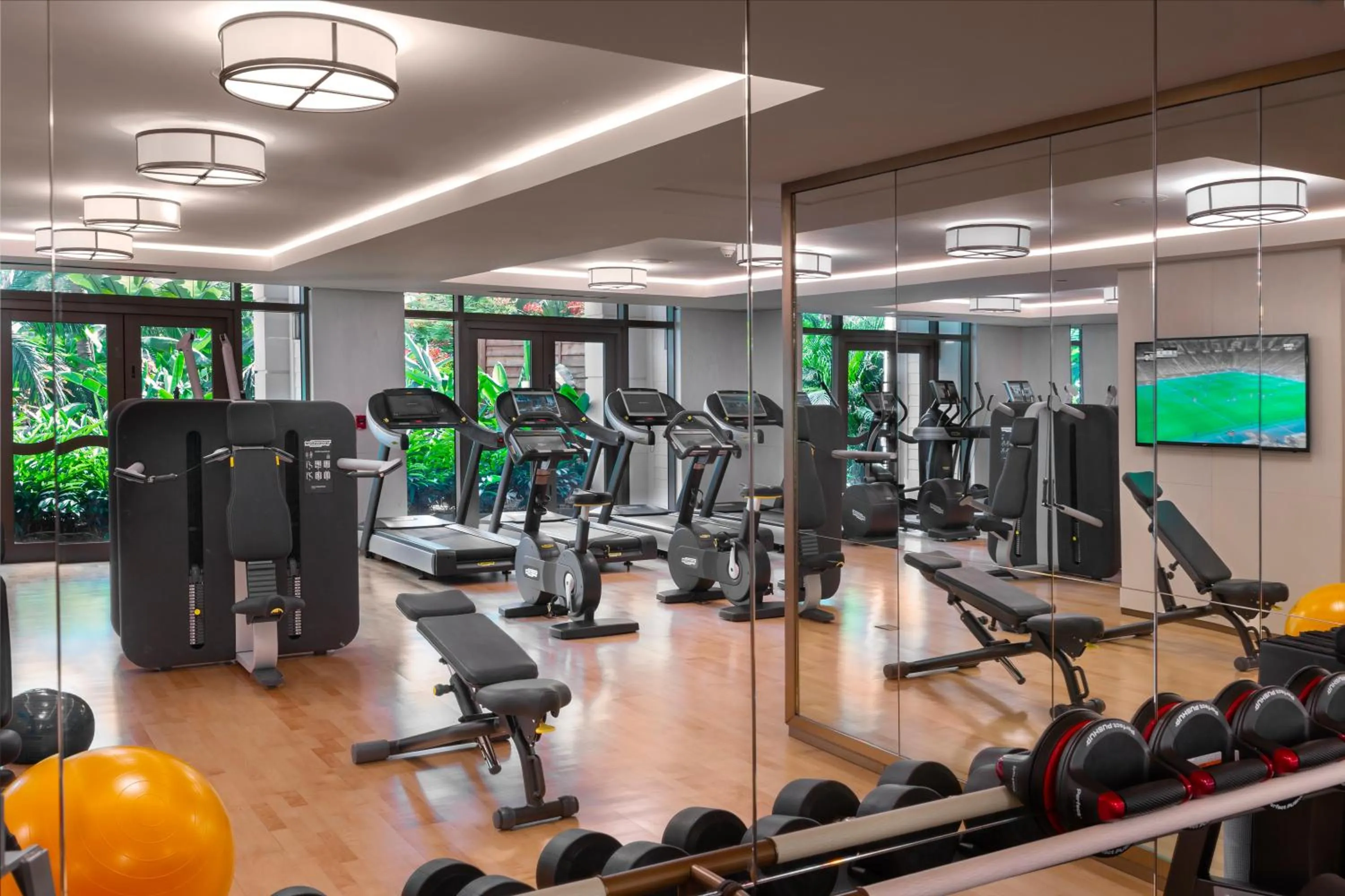 Fitness centre/facilities in Rosewood Baha Mar