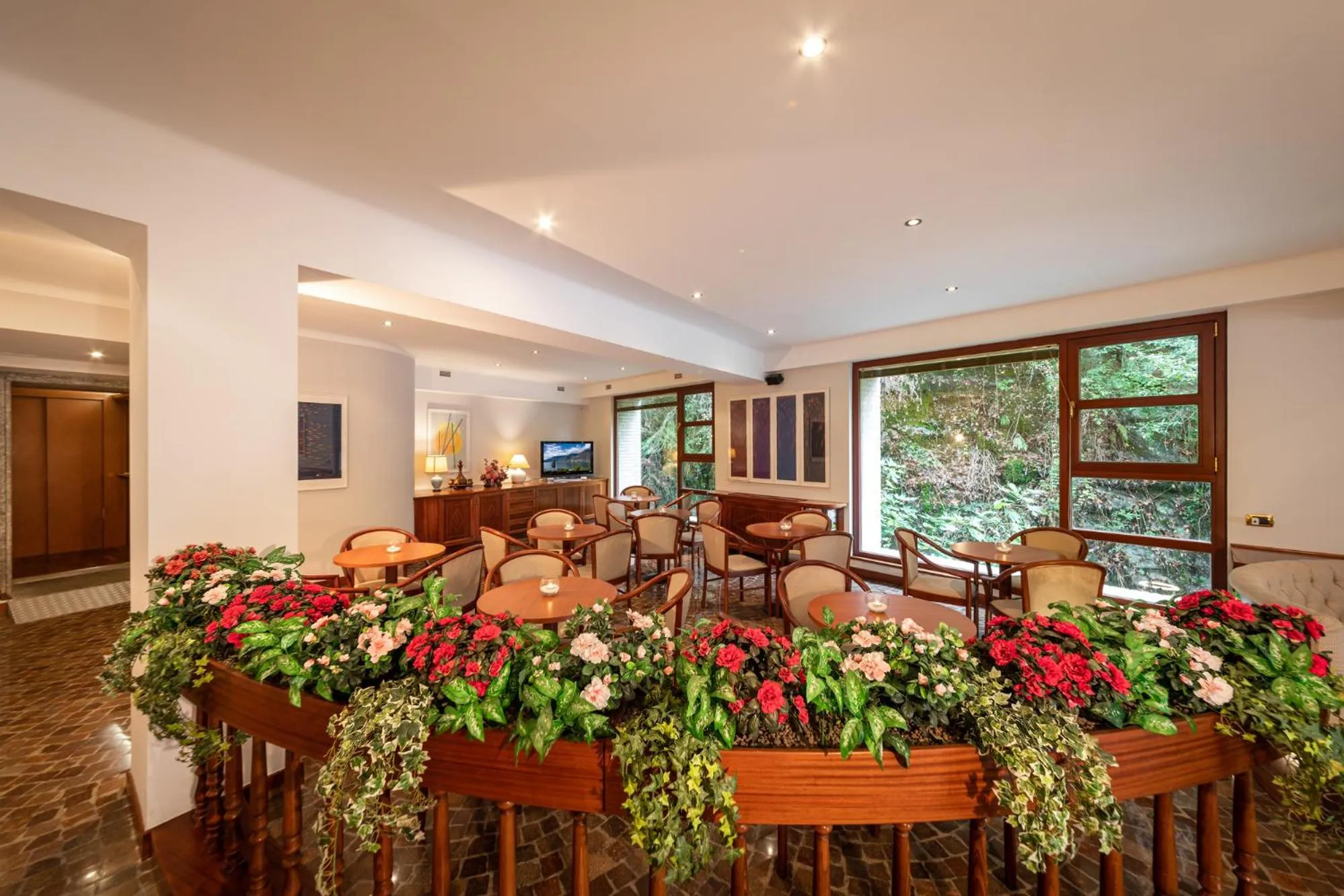 Lobby or reception in Hotel Ristorante Vapore