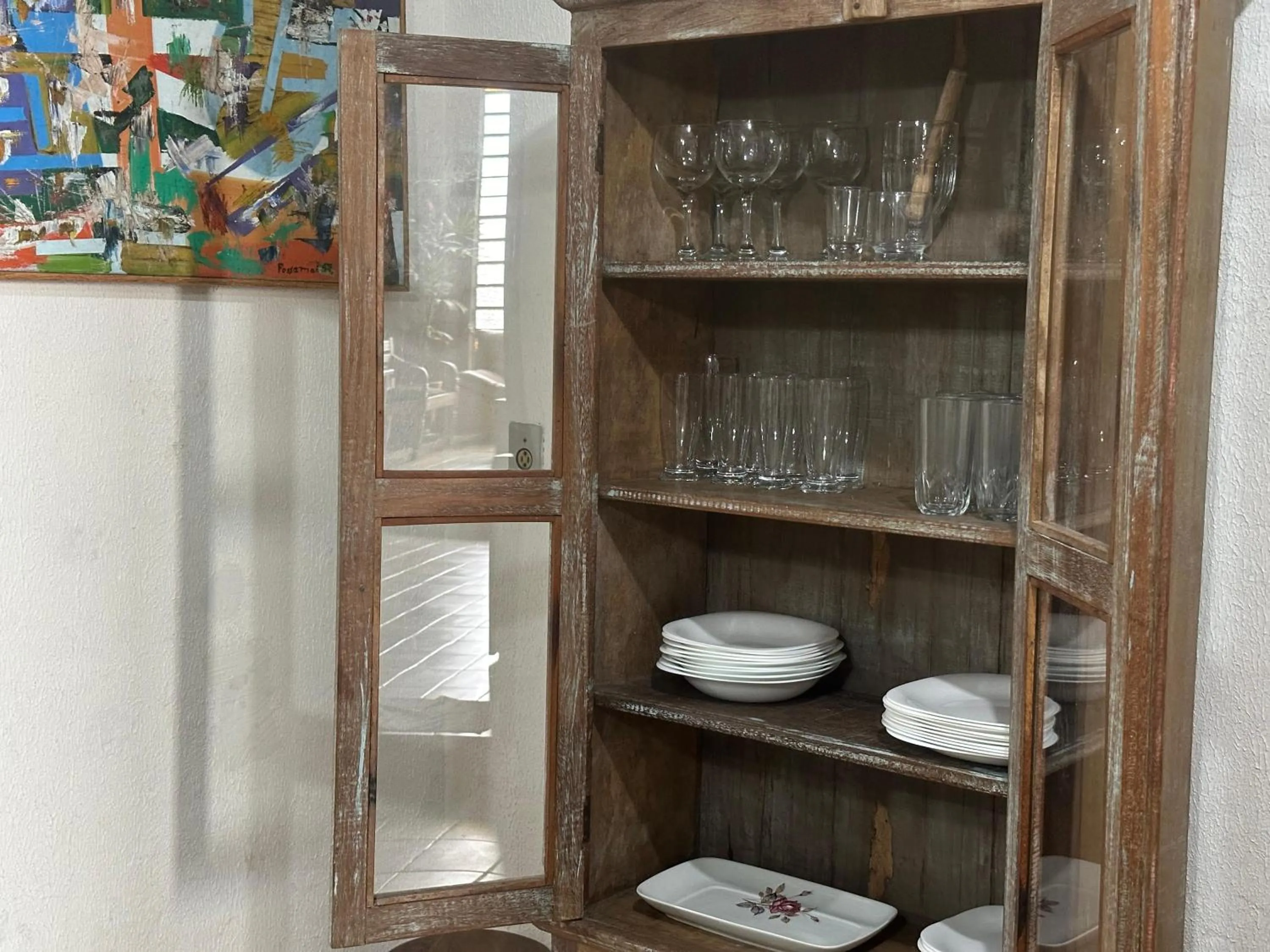 Kitchen or kitchenette in Casa Rústica