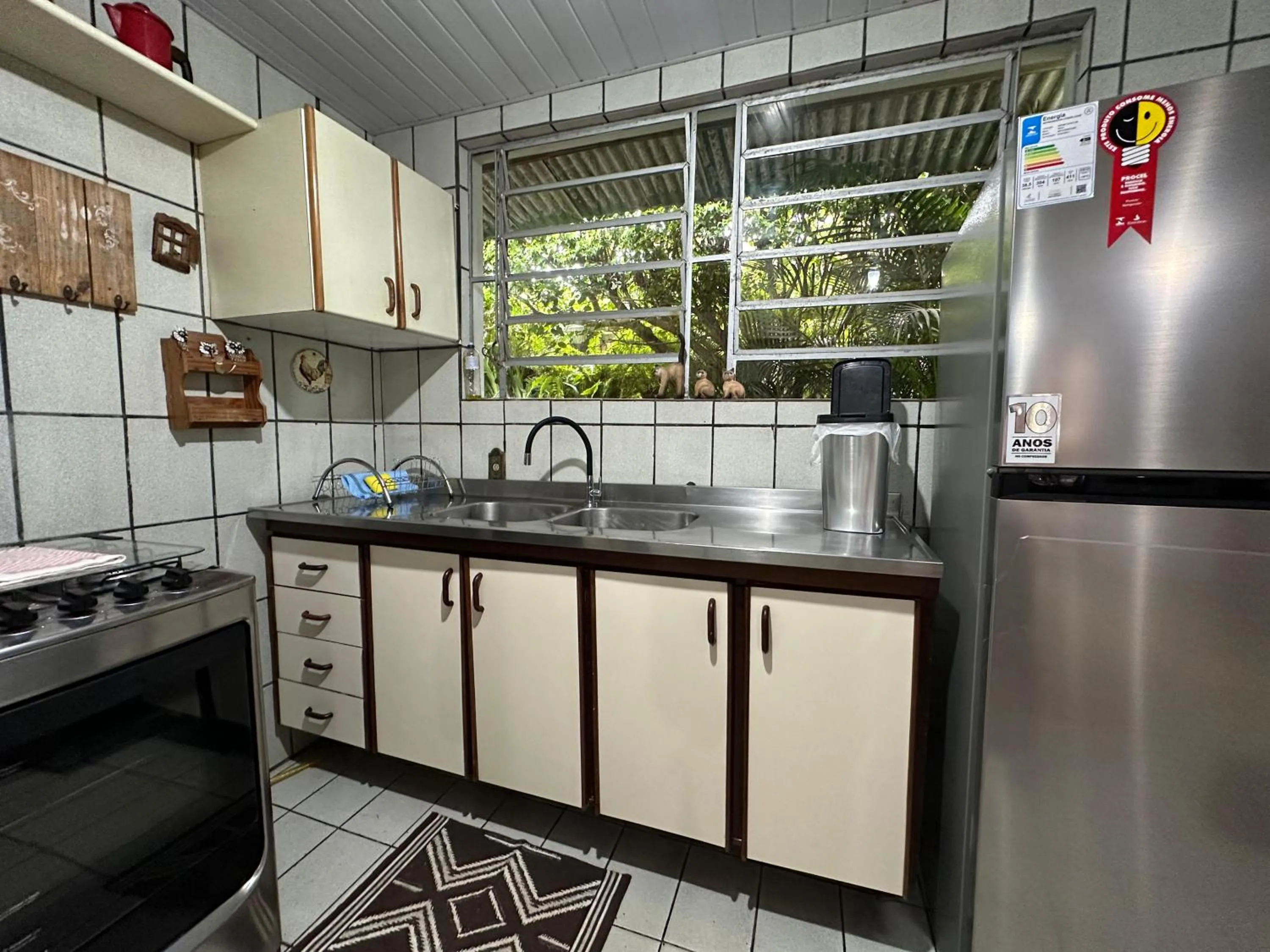 Kitchen or kitchenette in Casa Rústica