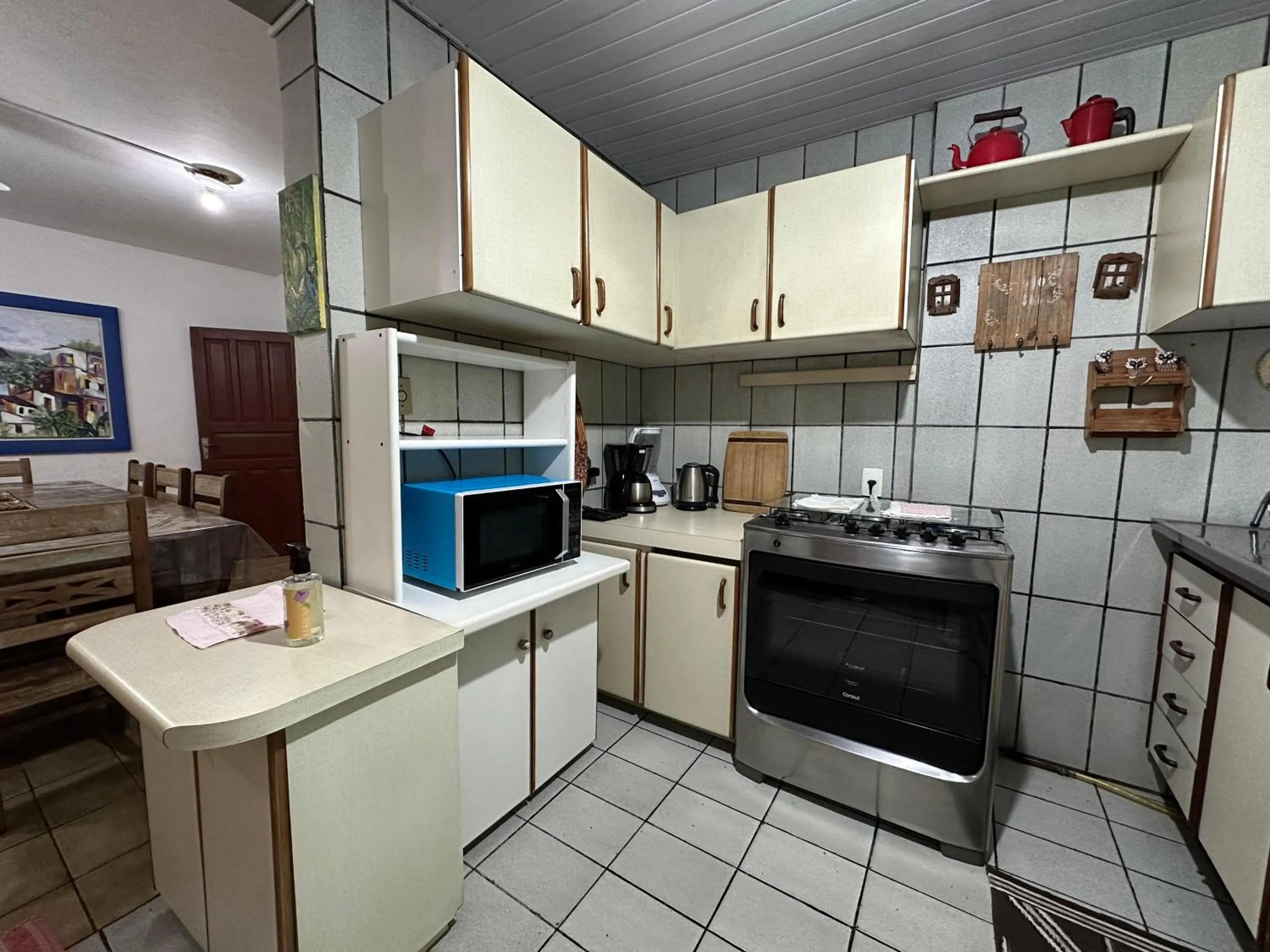 Kitchen or kitchenette in Casa Rústica