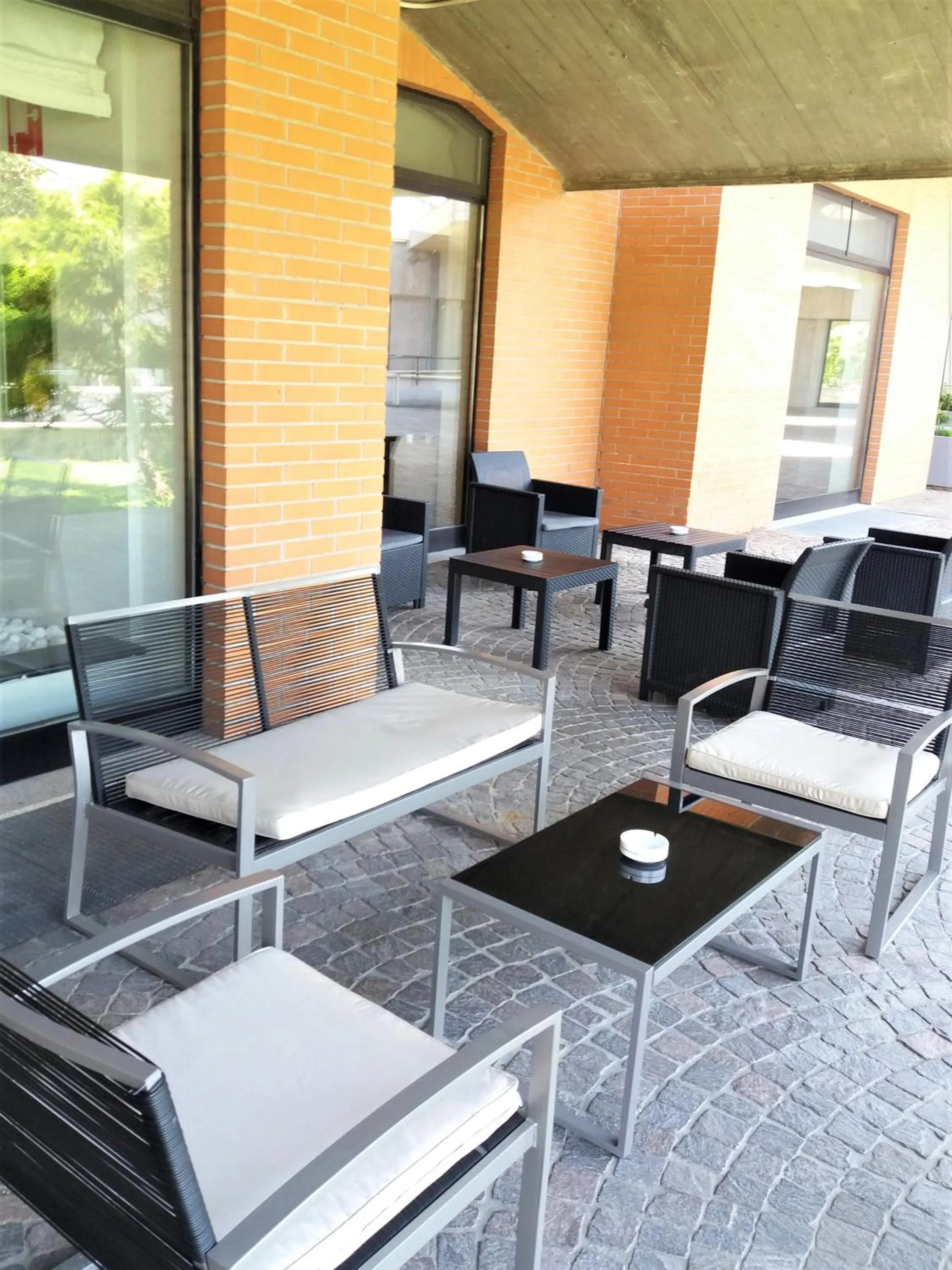 Patio in Hotel Verri