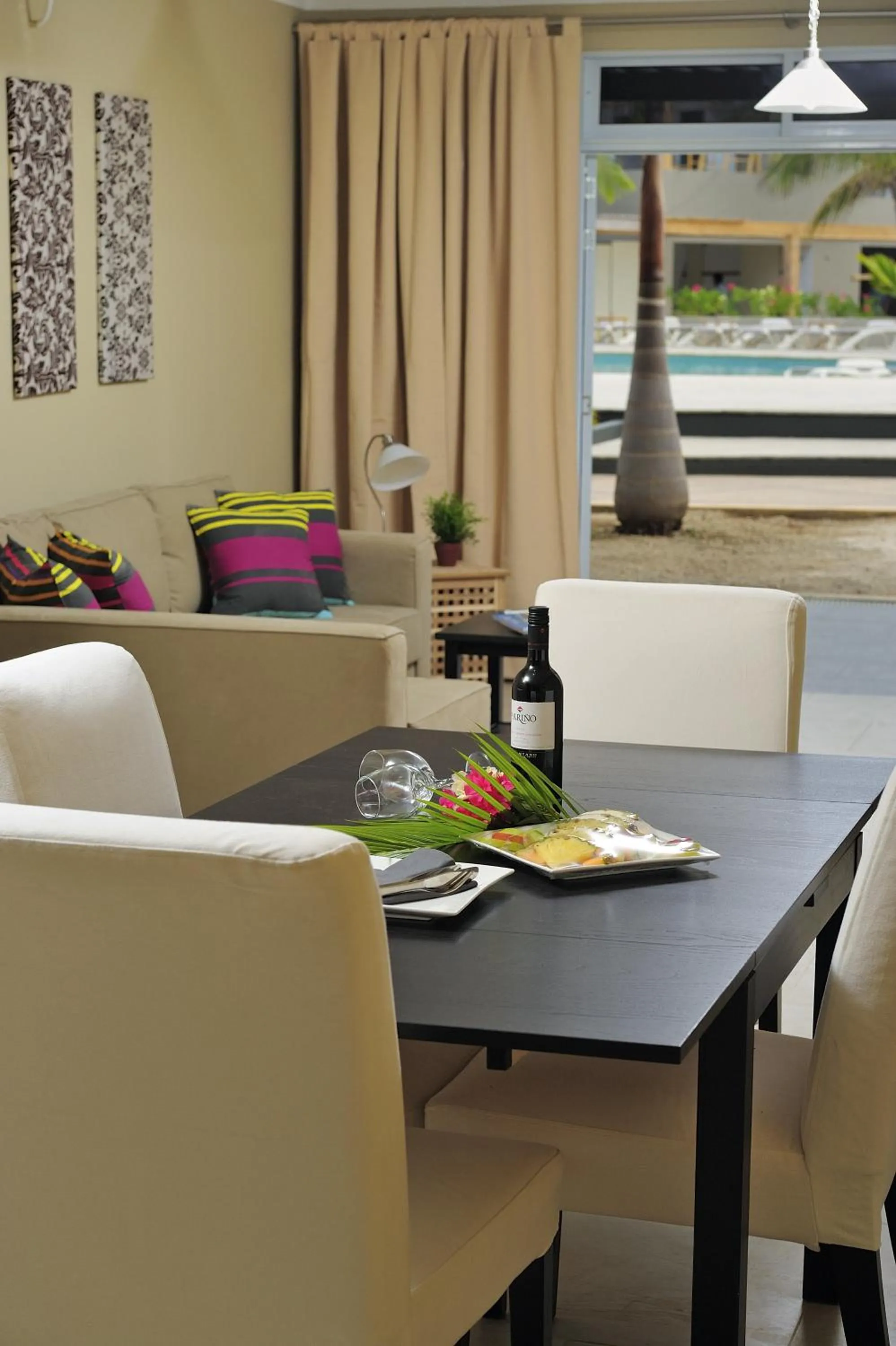 Living room in Eden Beach Resort - Bonaire