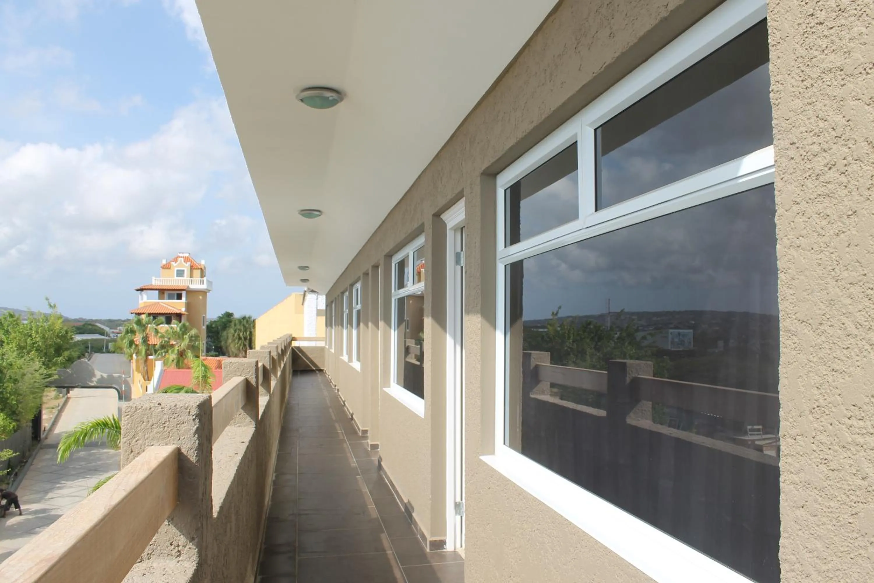 Facade/entrance in Eden Beach Resort - Bonaire
