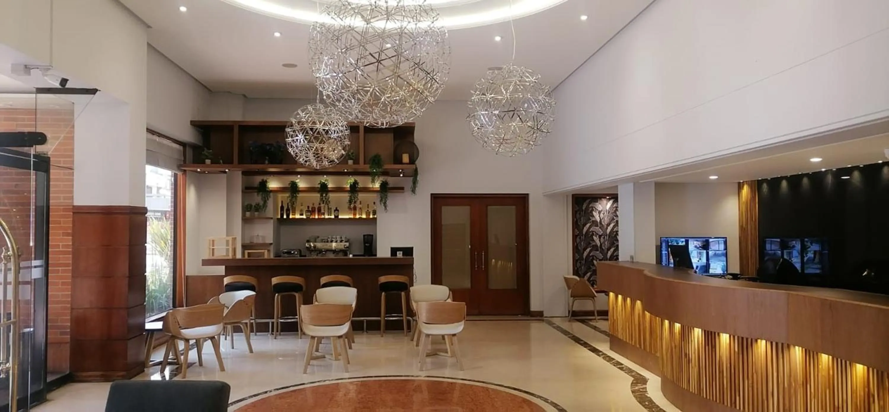 Lobby or reception in Hotel Parque 97