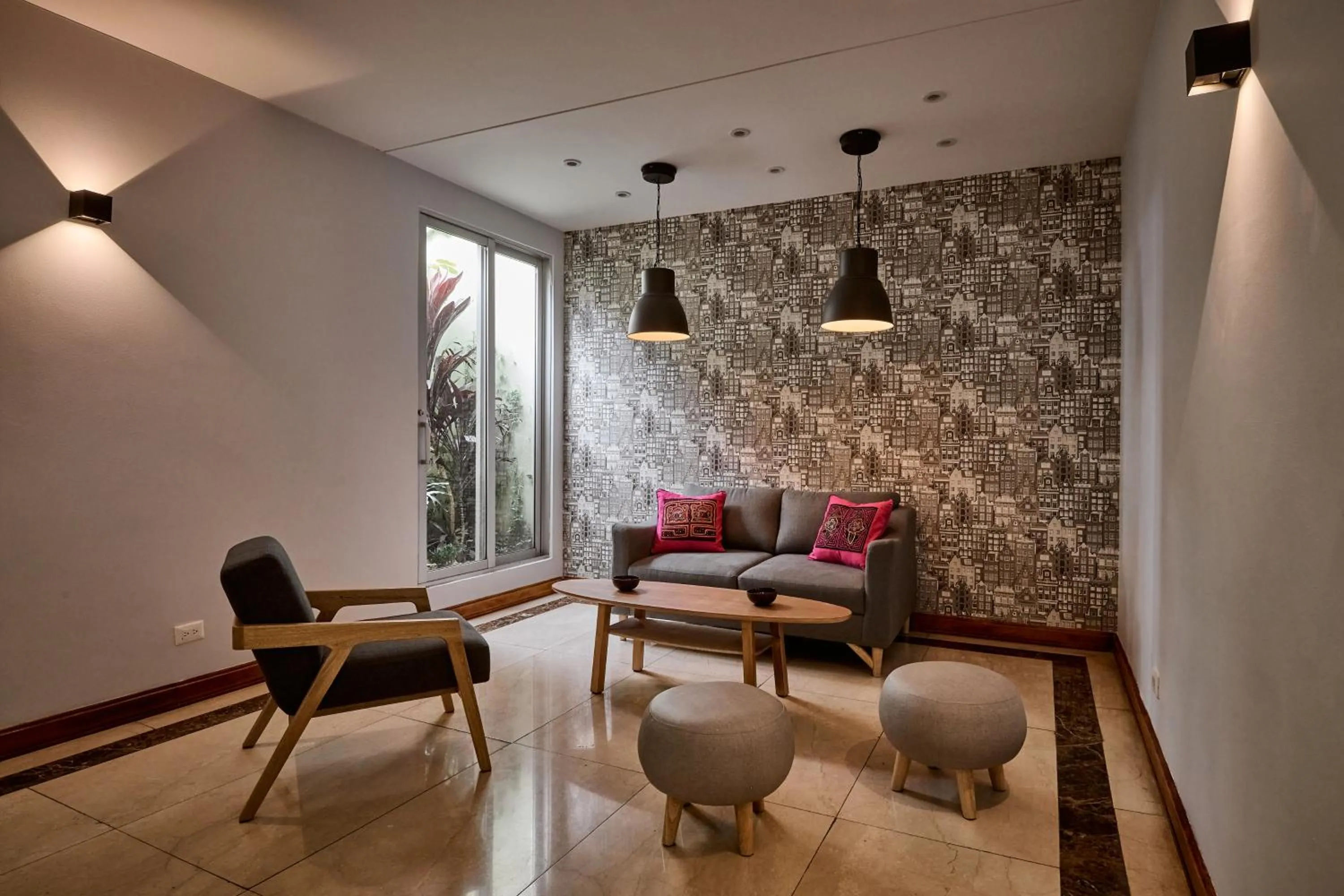 Living room in Hotel Parque 97