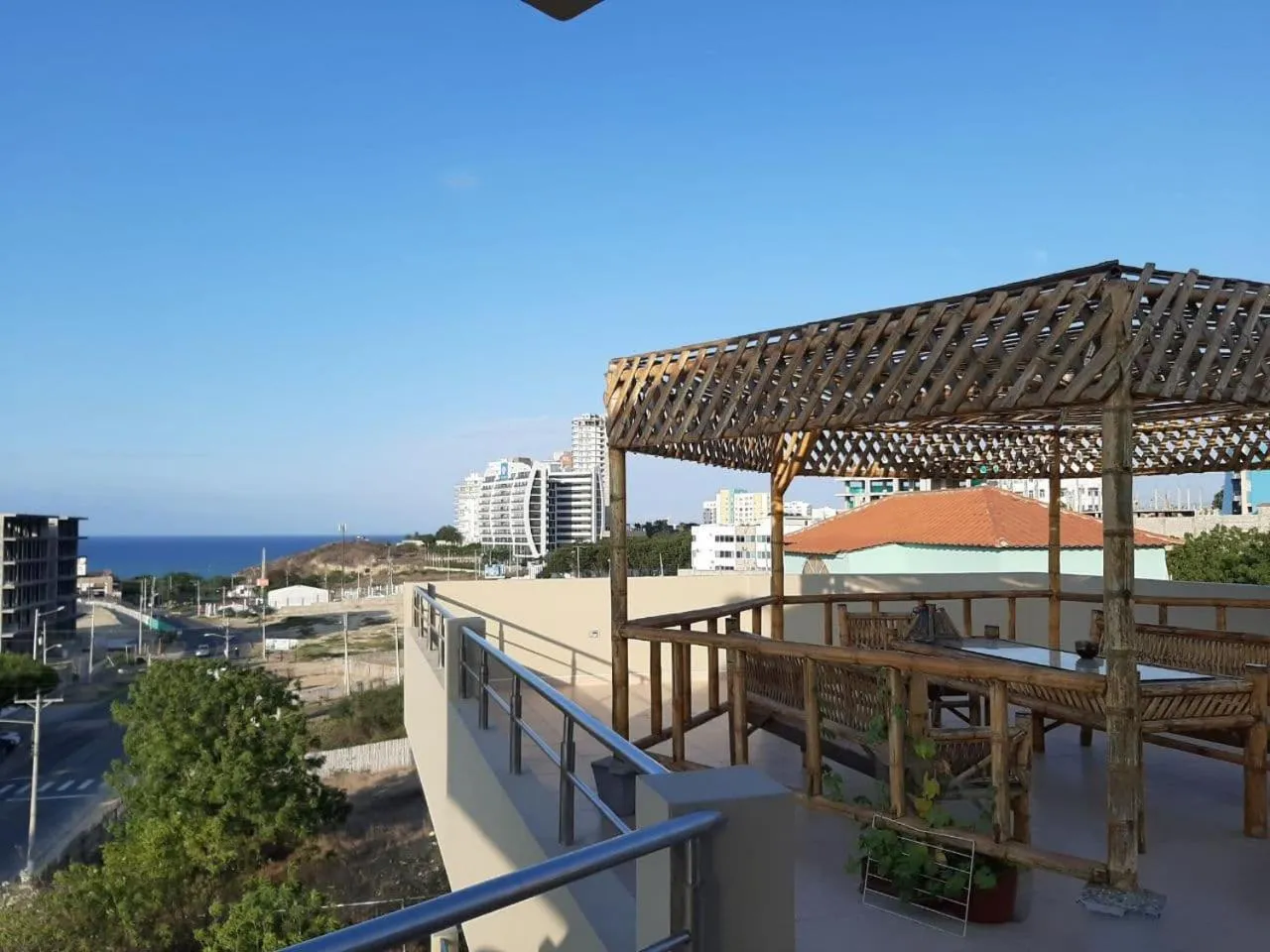 Balcony/Terrace in Hotel Boutique Nazo