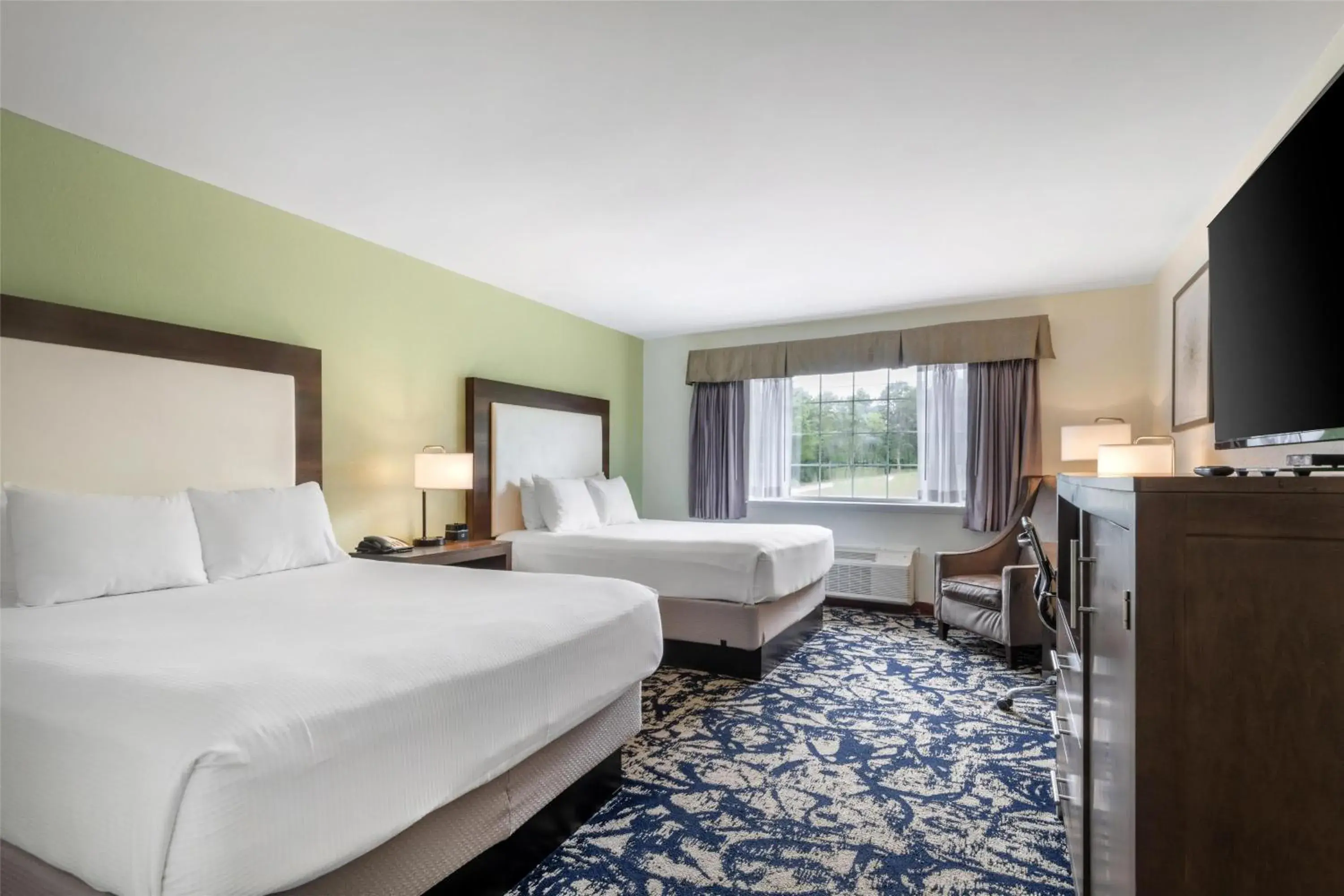 Queen Room with Two Queen Beds - Mobility Accessible in Best Western West Greenwich Inn Queen Room with Two Queen Beds - Mobility Accessible in Best Western West Greenwich Inn