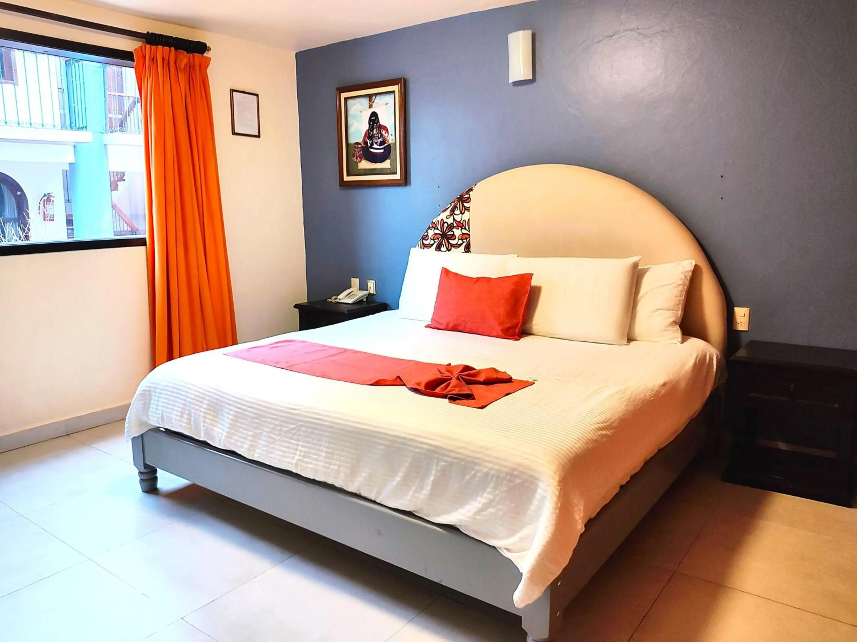 Bedroom, Bed in Hotel Jardines Del Carmen