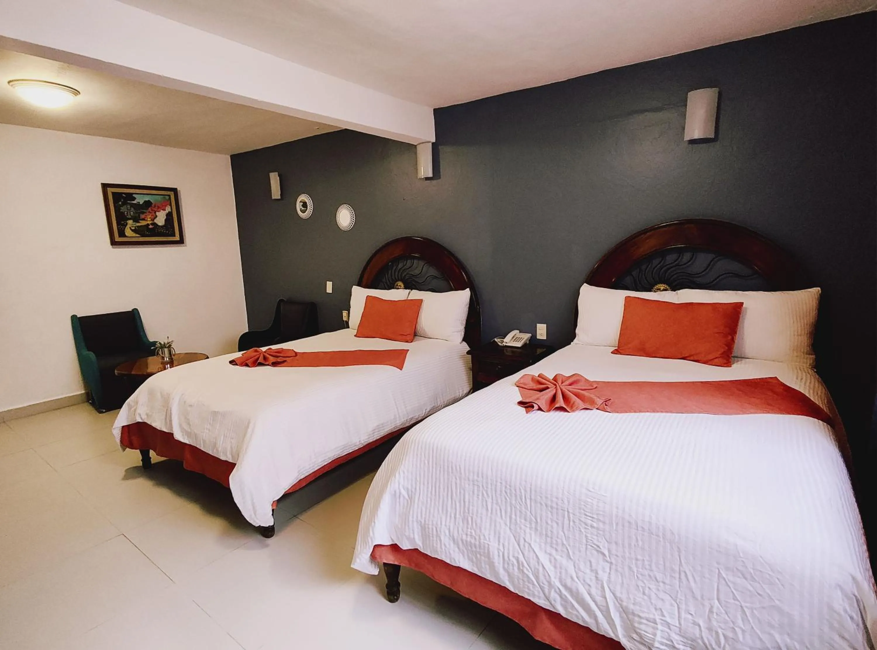 Bedroom, Bed in Hotel Jardines Del Carmen