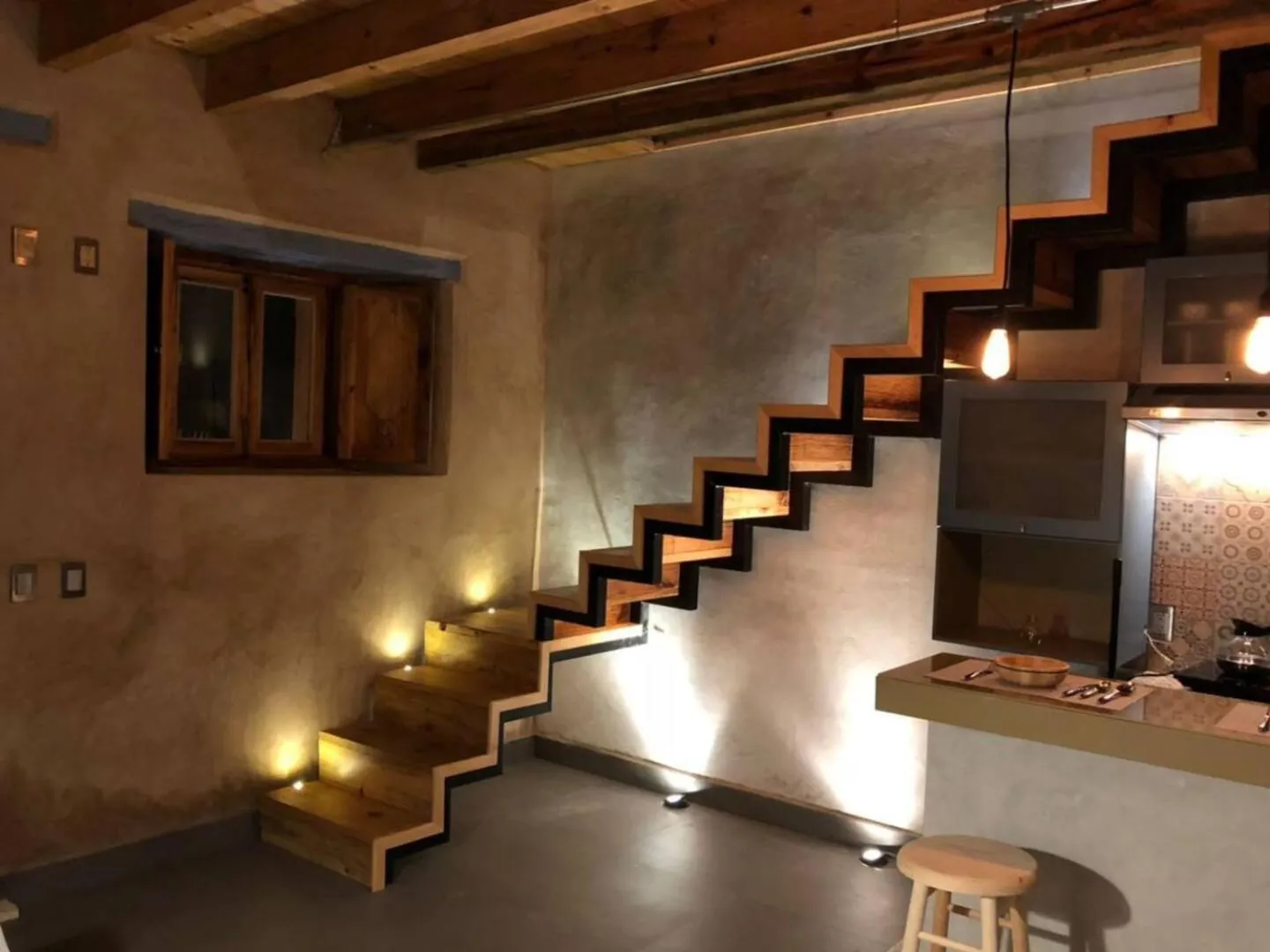 Kitchen or kitchenette in Hotel Jardines Del Carmen