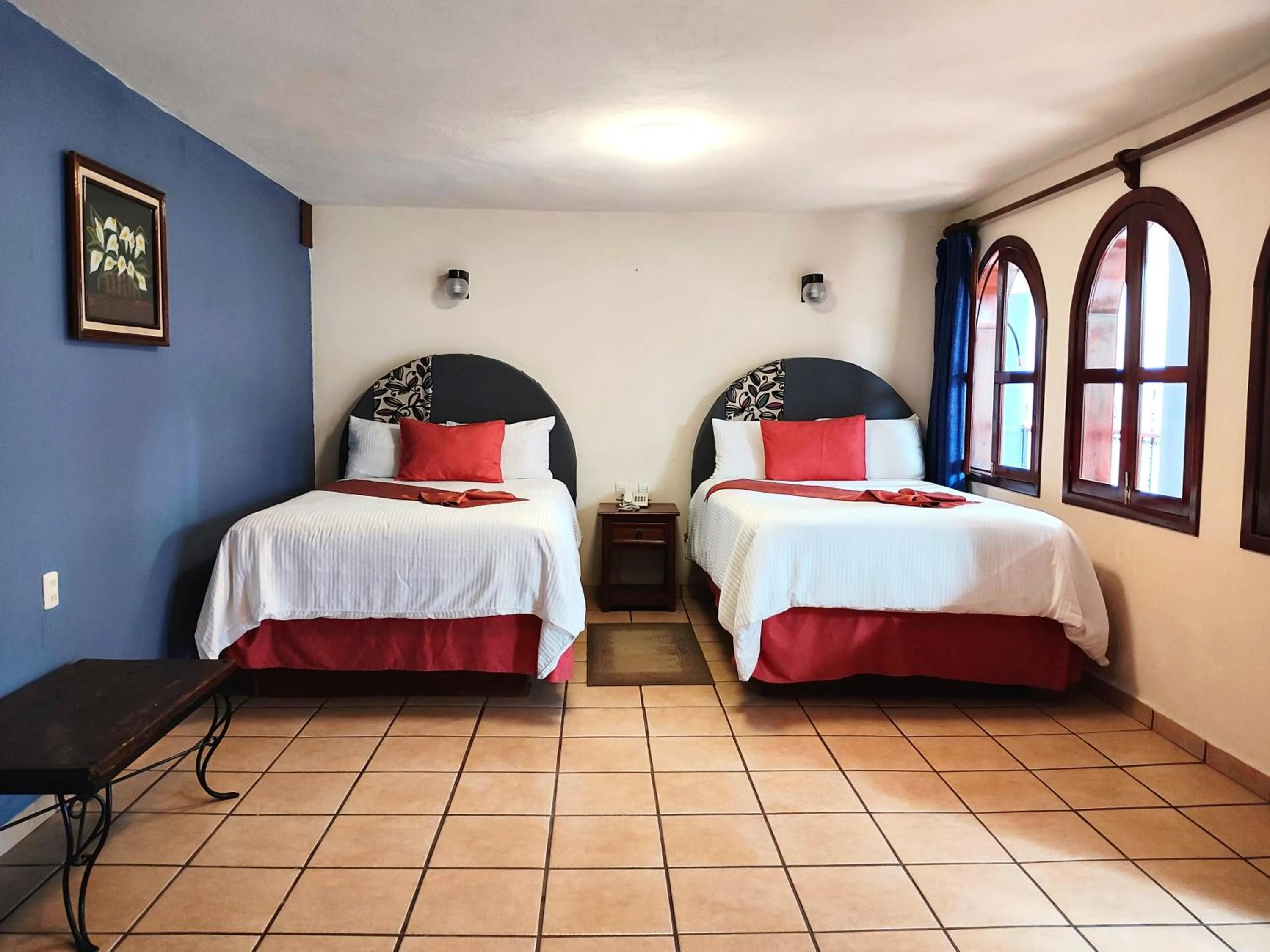 Bedroom, Bed in Hotel Jardines Del Carmen