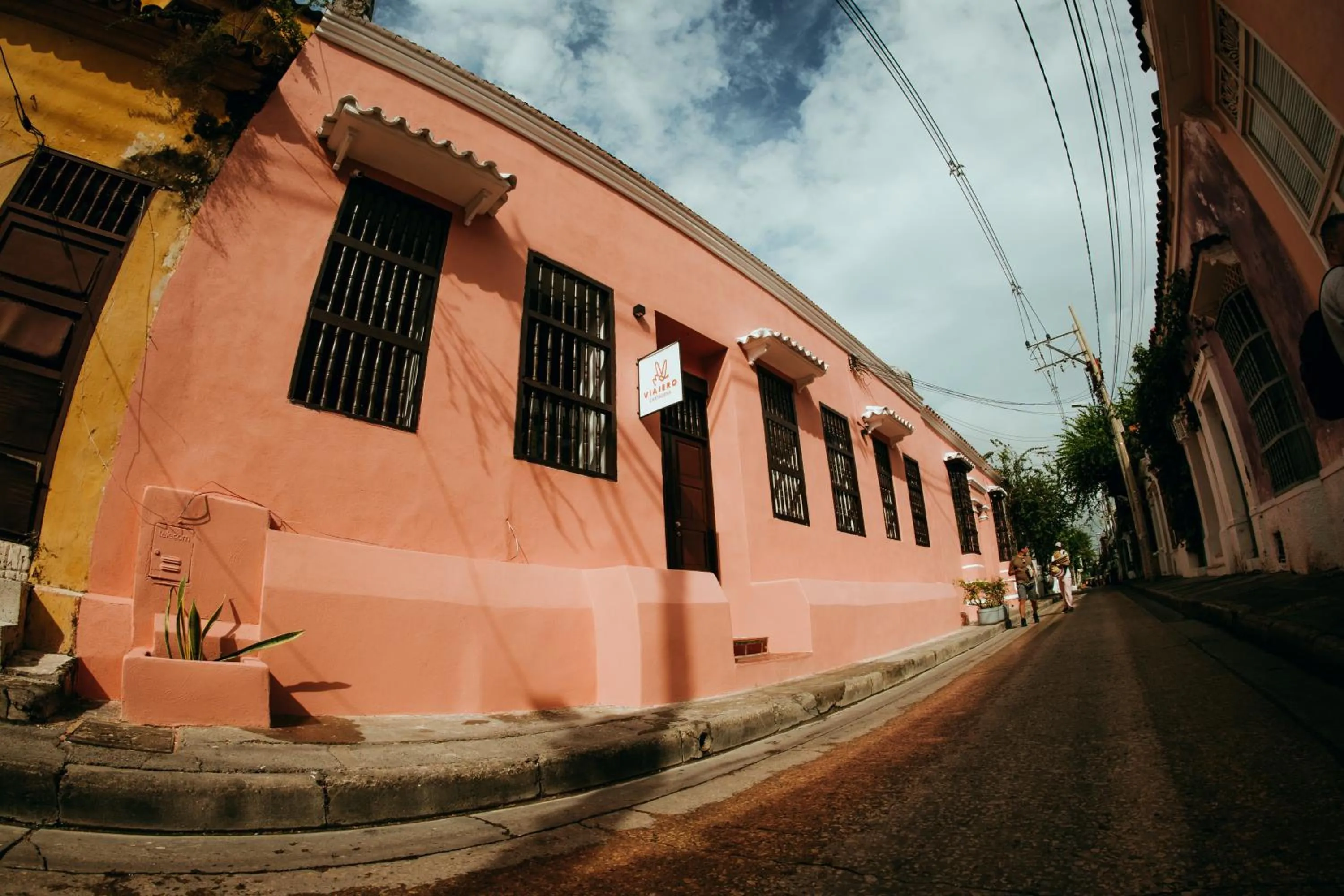 Facade/entrance in Viajero Cartagena - Centro Hostel